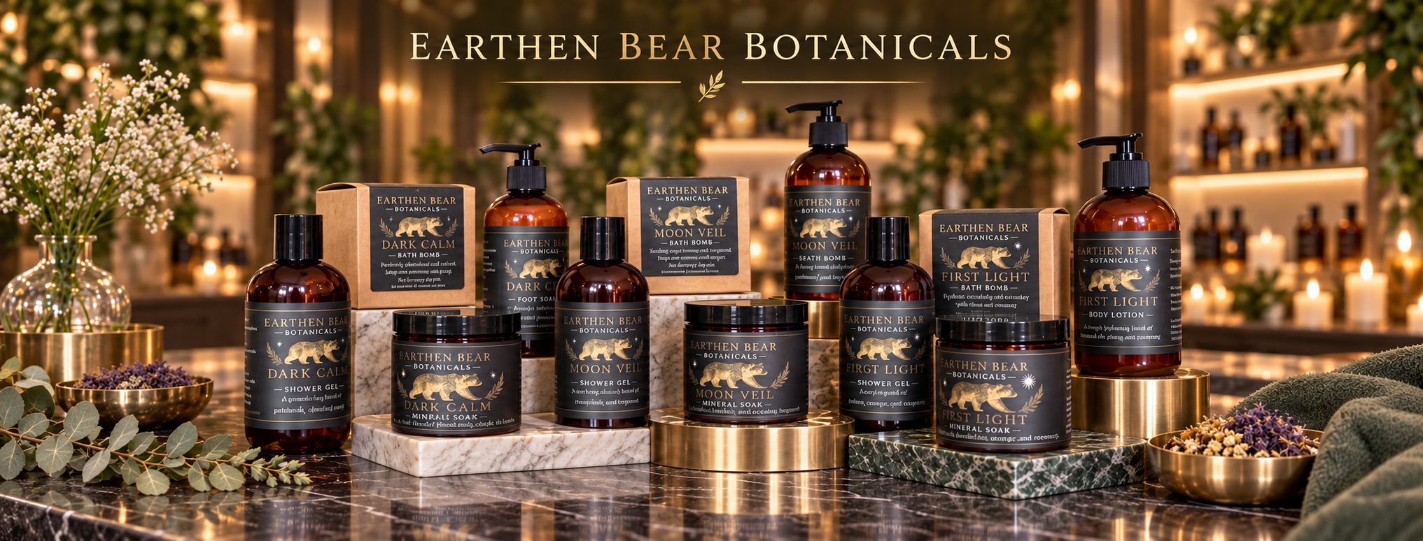 Earthen Bear Botanicals collection