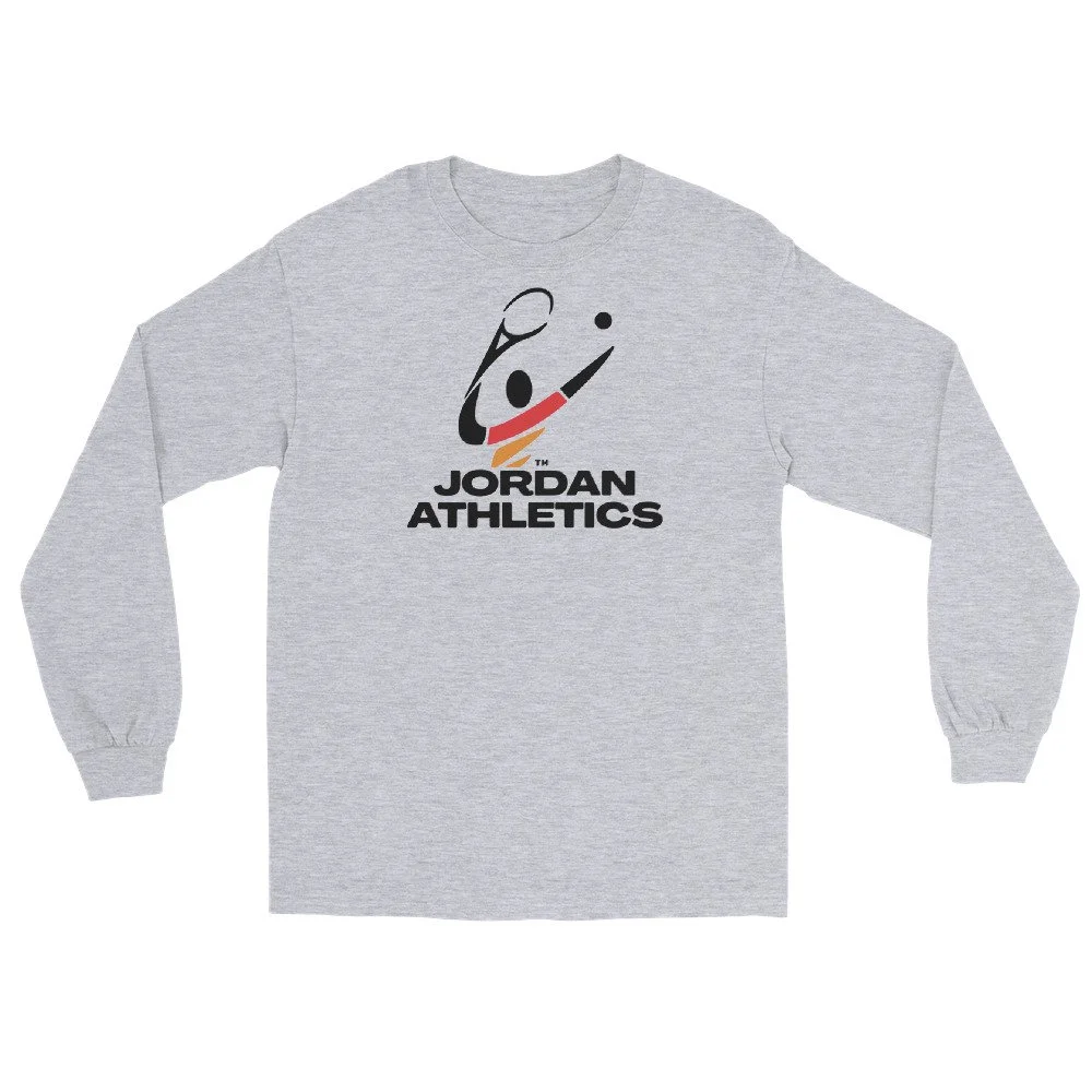 Men's Grey Long Sleeve Tee