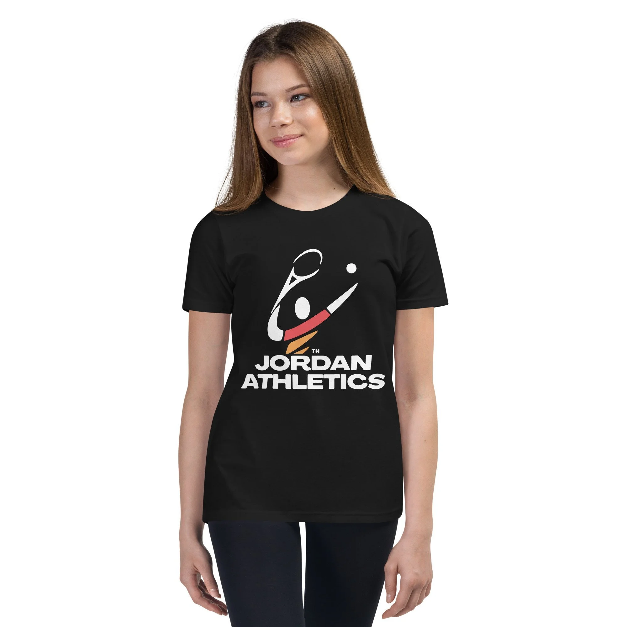 Jordan Athletics Youth Black Short Sleeve Tee