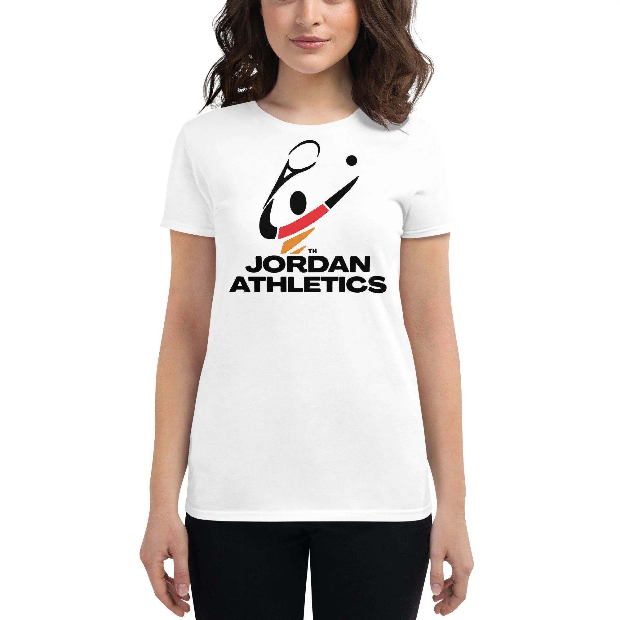 Jordan Athletics Women's White Short Sleeve T-Shirt