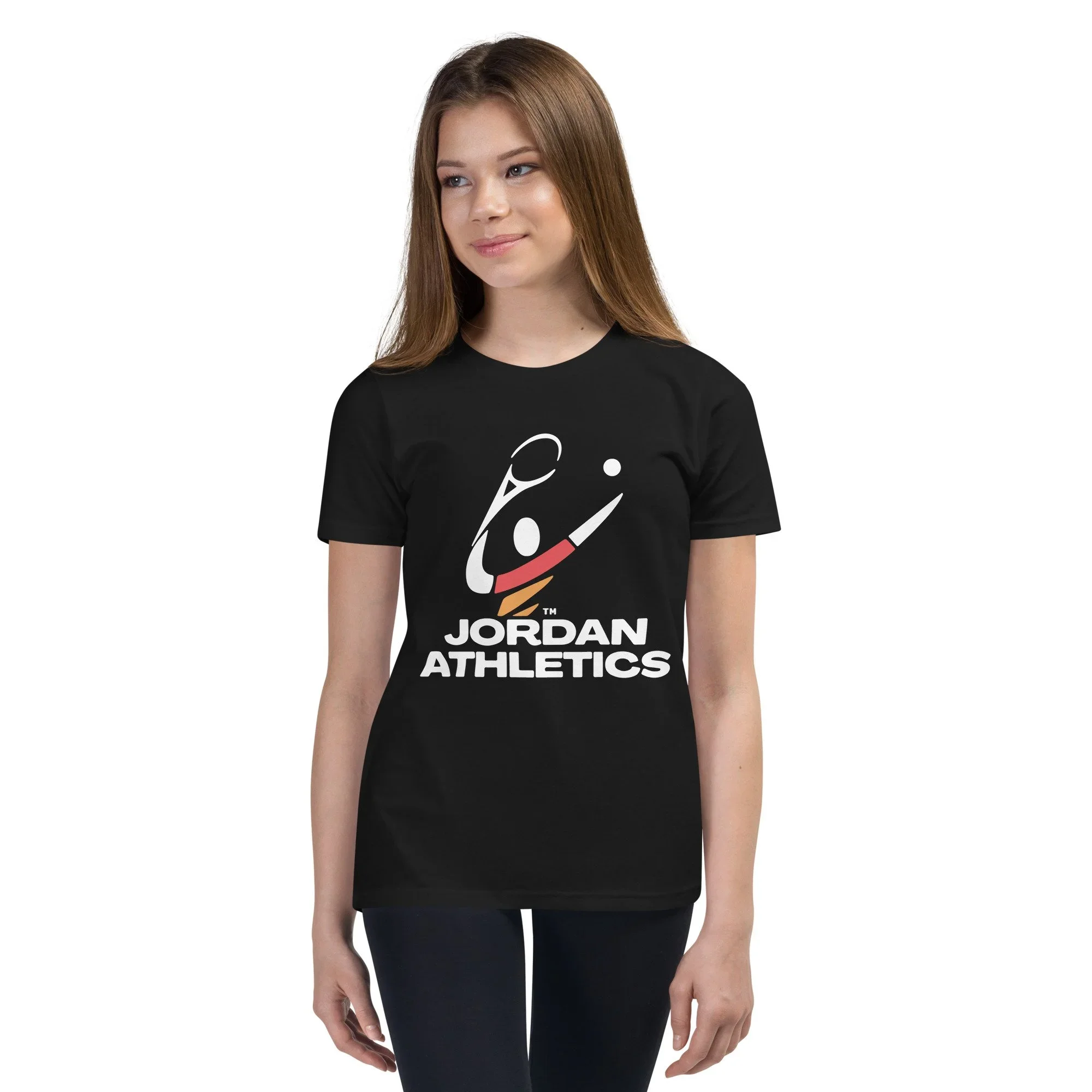 Jordan Athletics Youth Black Short Sleeve Tee