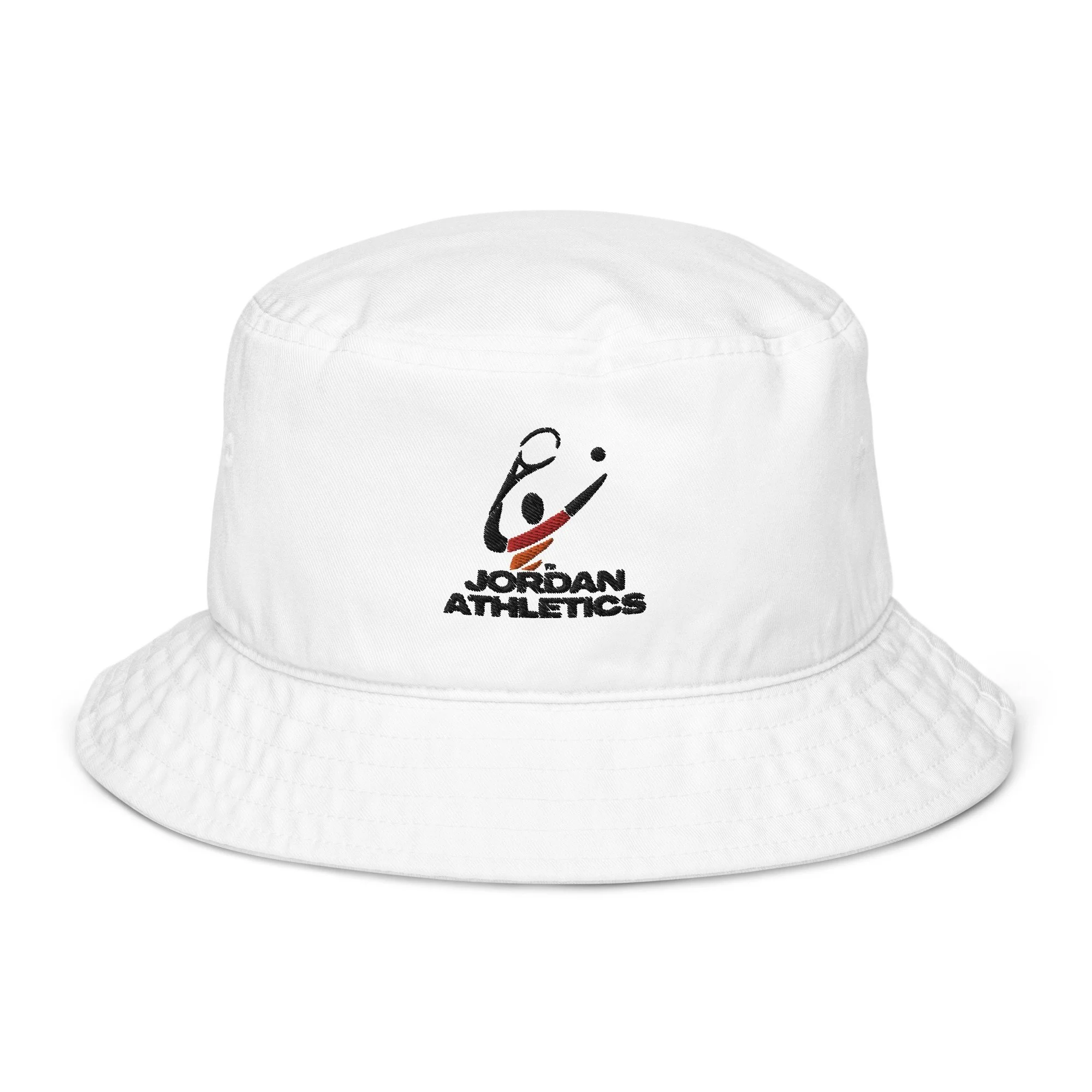Jordan Athletics White Organic Bucket Hat