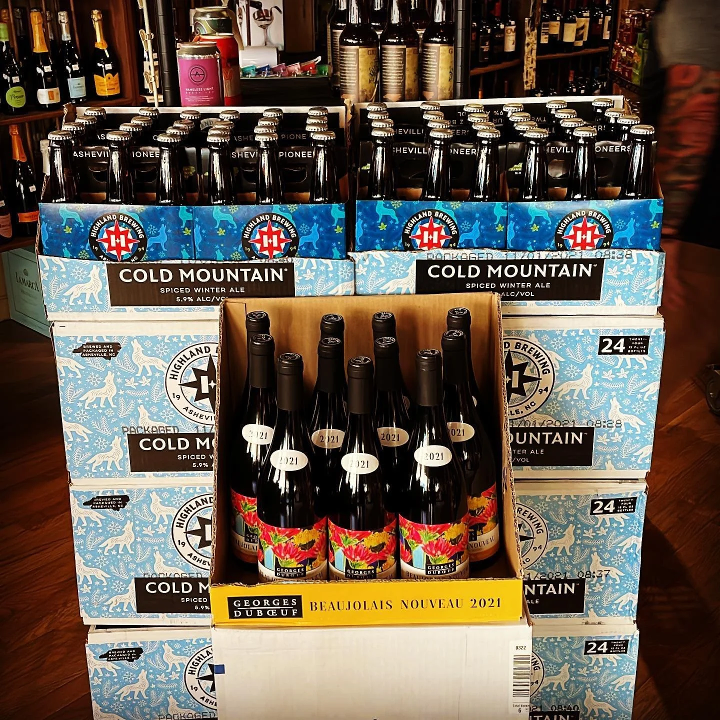 You know the holiday season has officially started once Cold Mountain and the Beaujolais Nouveau have arrived!