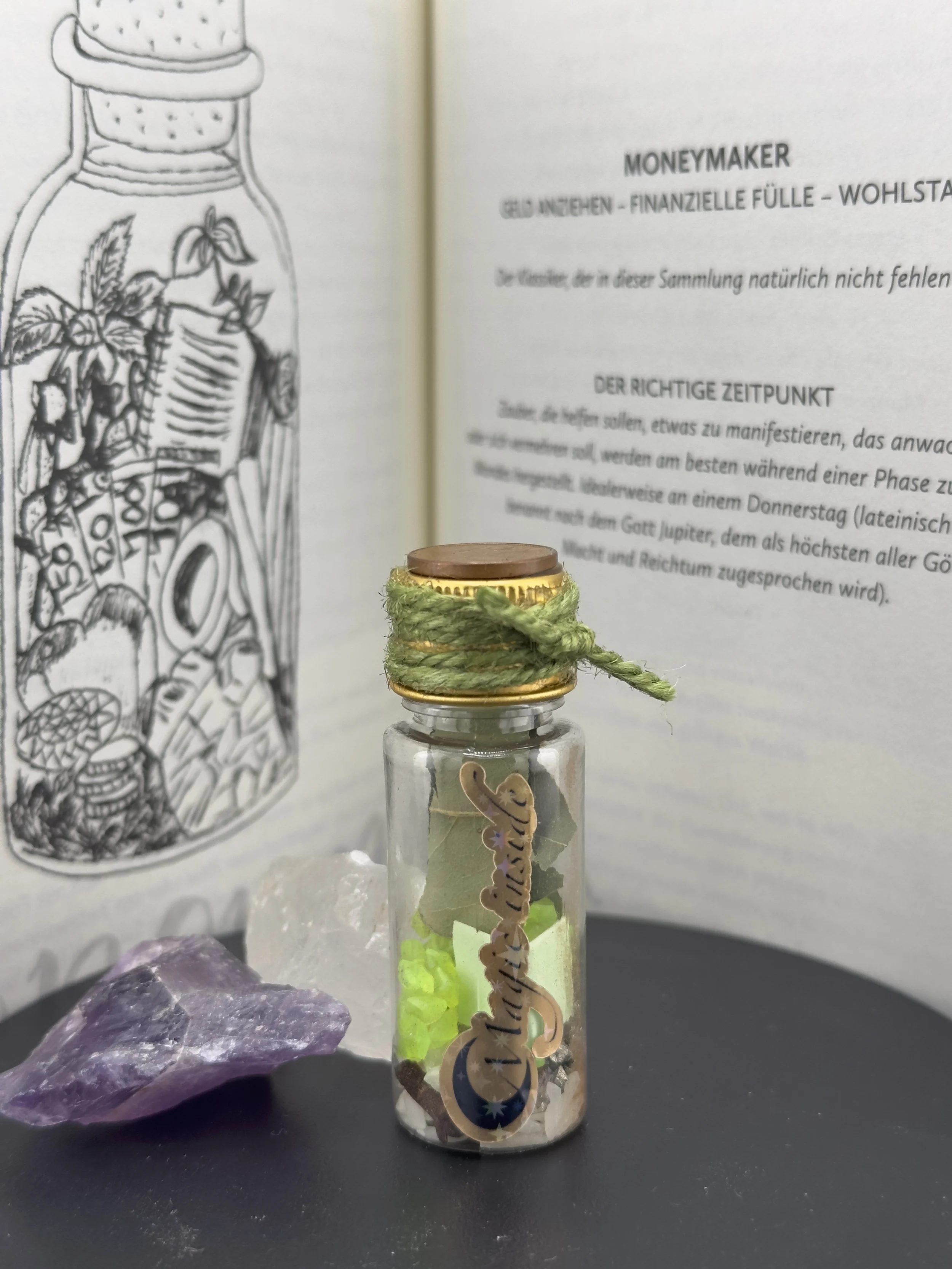 Money Spell Jar - Zauberglas für Geldanziehung