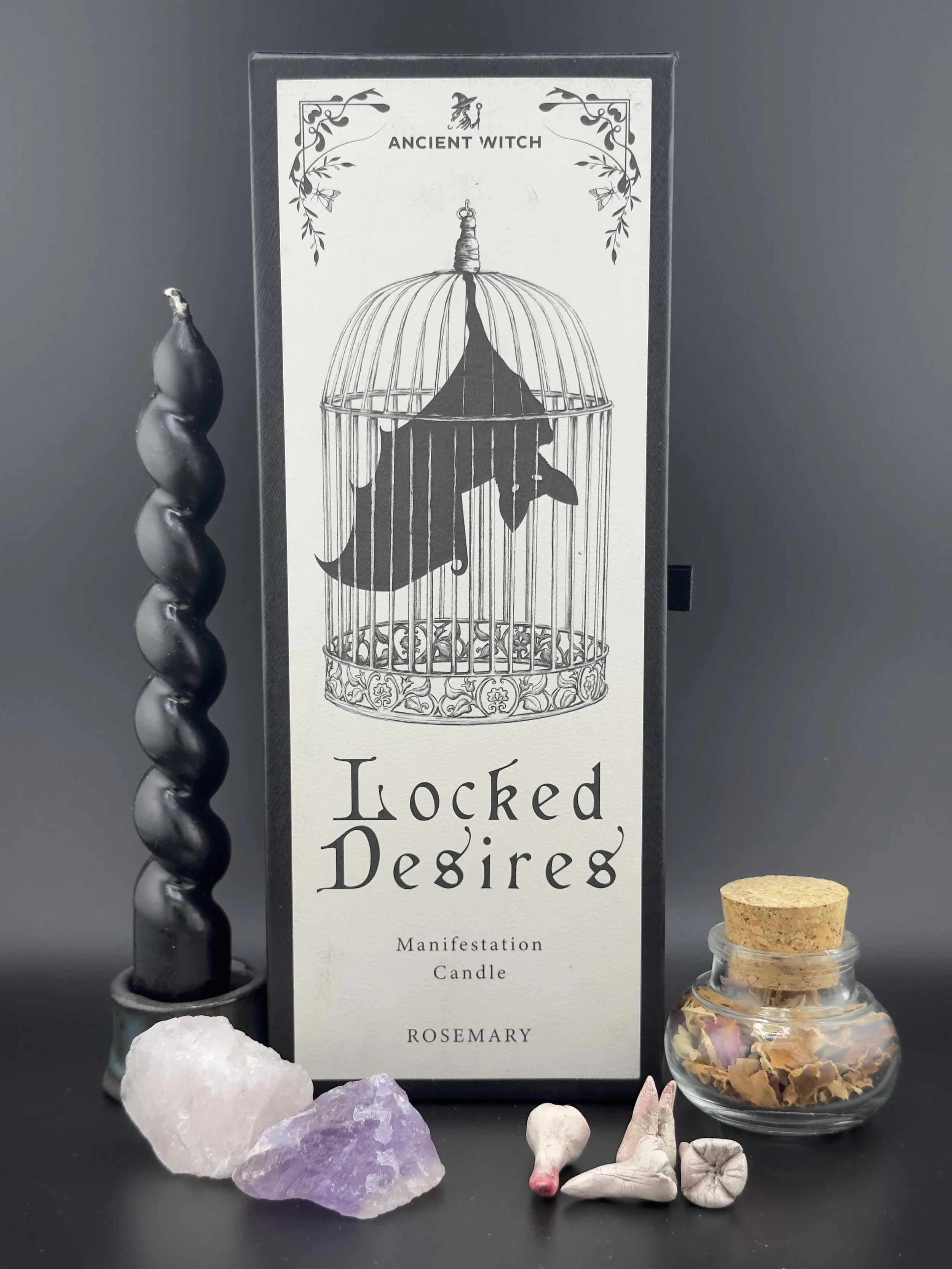 Ritualkerze Locked Desires - Manifestation
