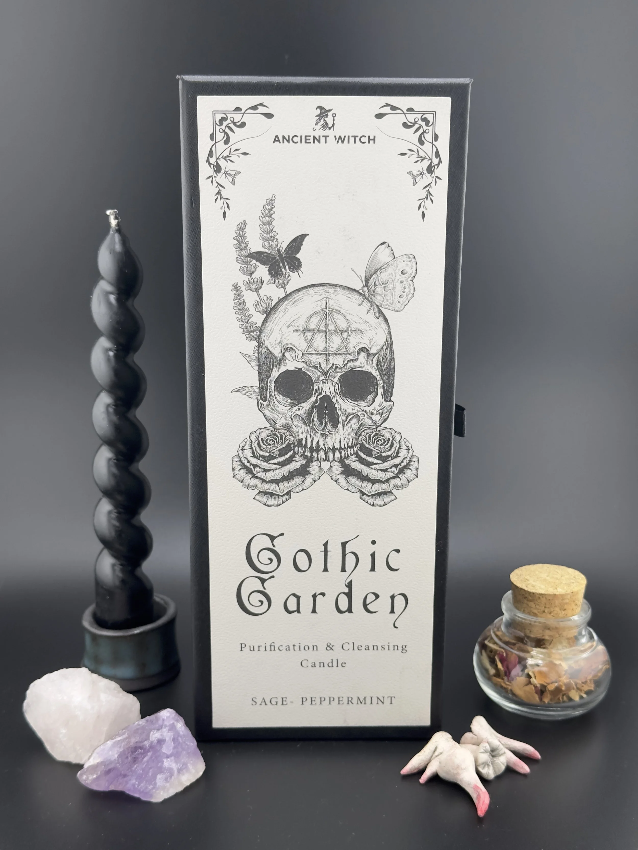Ritualkerze Gothic Garden - Purification & Cleansing