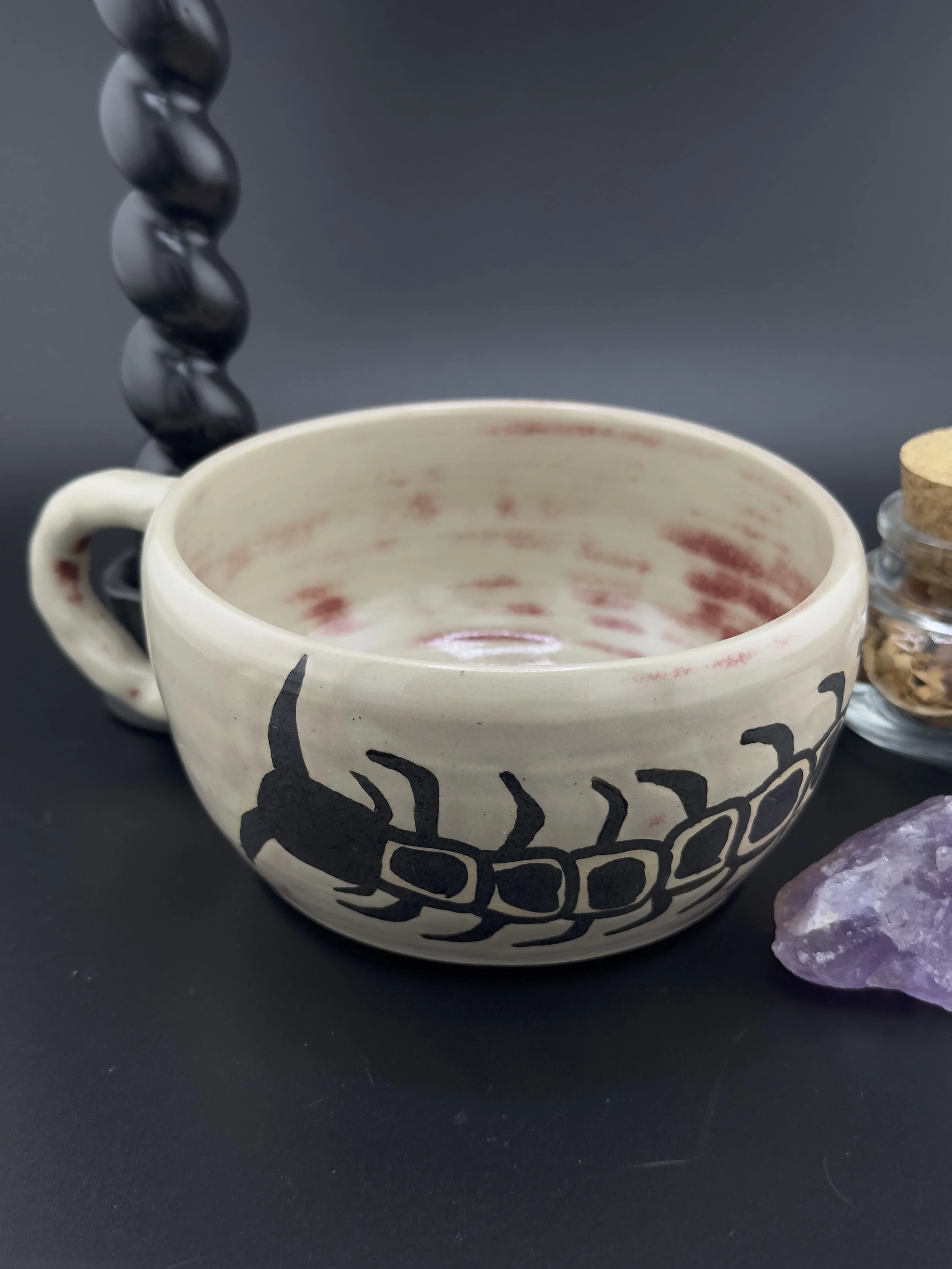 Tausendfüßler Tasse für Waldhexen