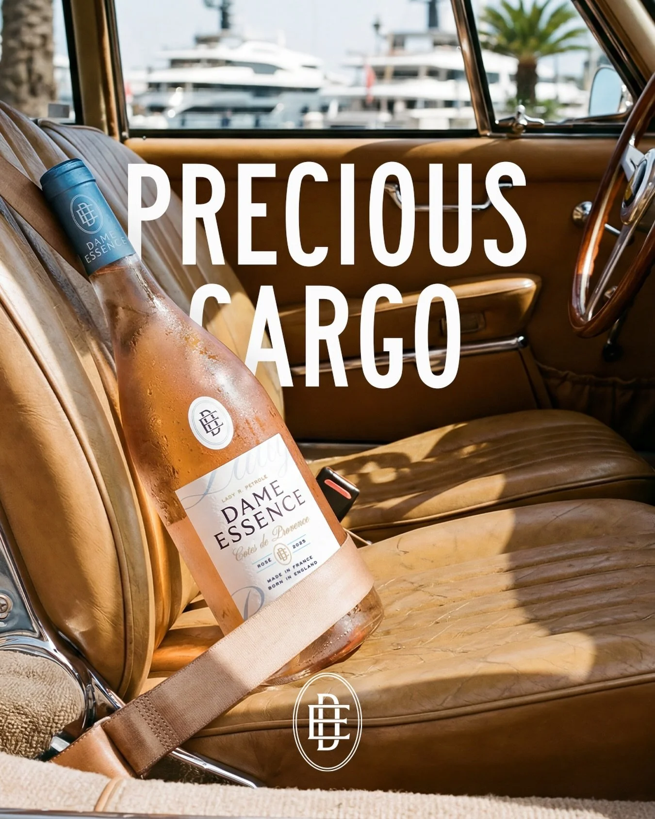 The perfect passenger for a great afternoon. #dameessence #rose #rosewine