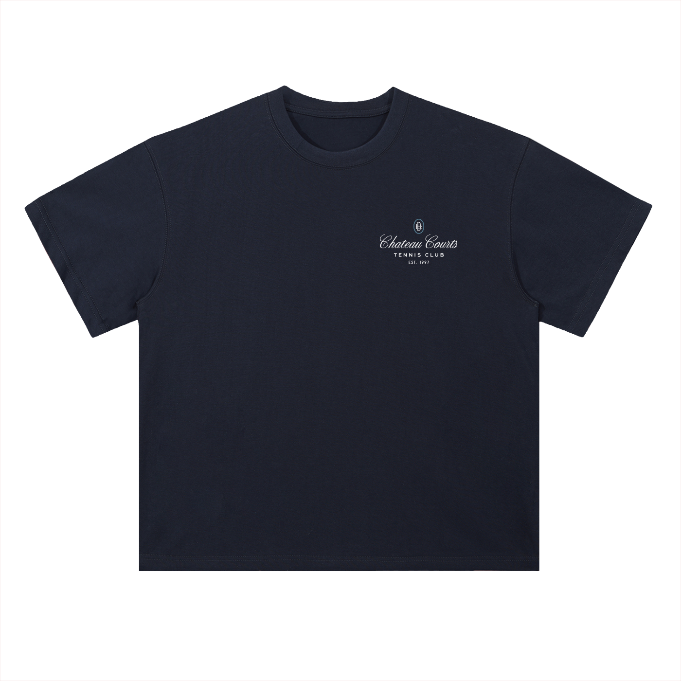 Château Courts Rosé Rally '26 Tee | Navy