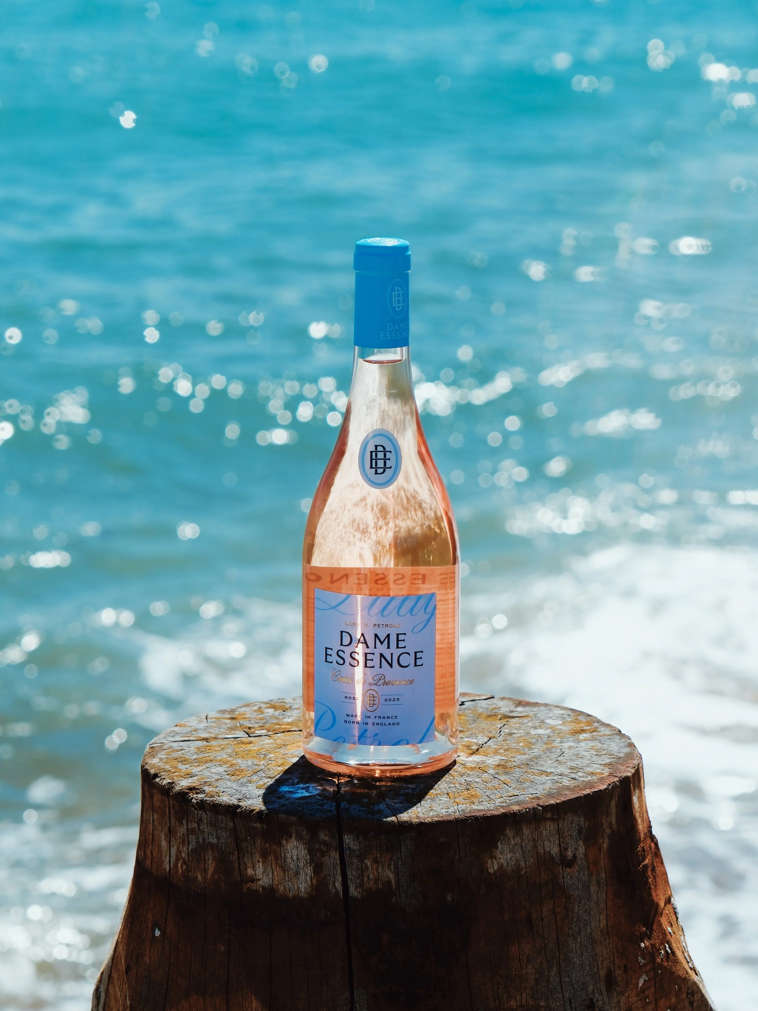 The sea, the sun, and a Dame. Cheers.