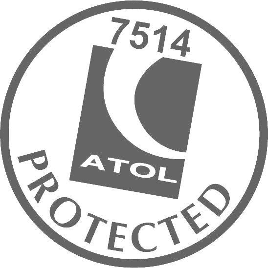 ATOL protected badge with the number 7514 and the word PROTECTED in a circular design.