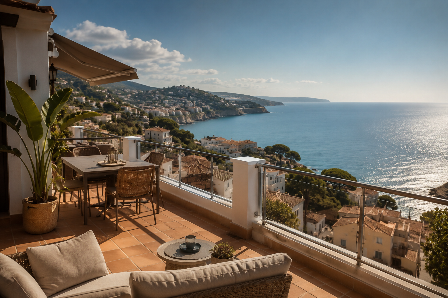 The Terrace Had Incredible Views. It Was Also Outside The Registered Property.