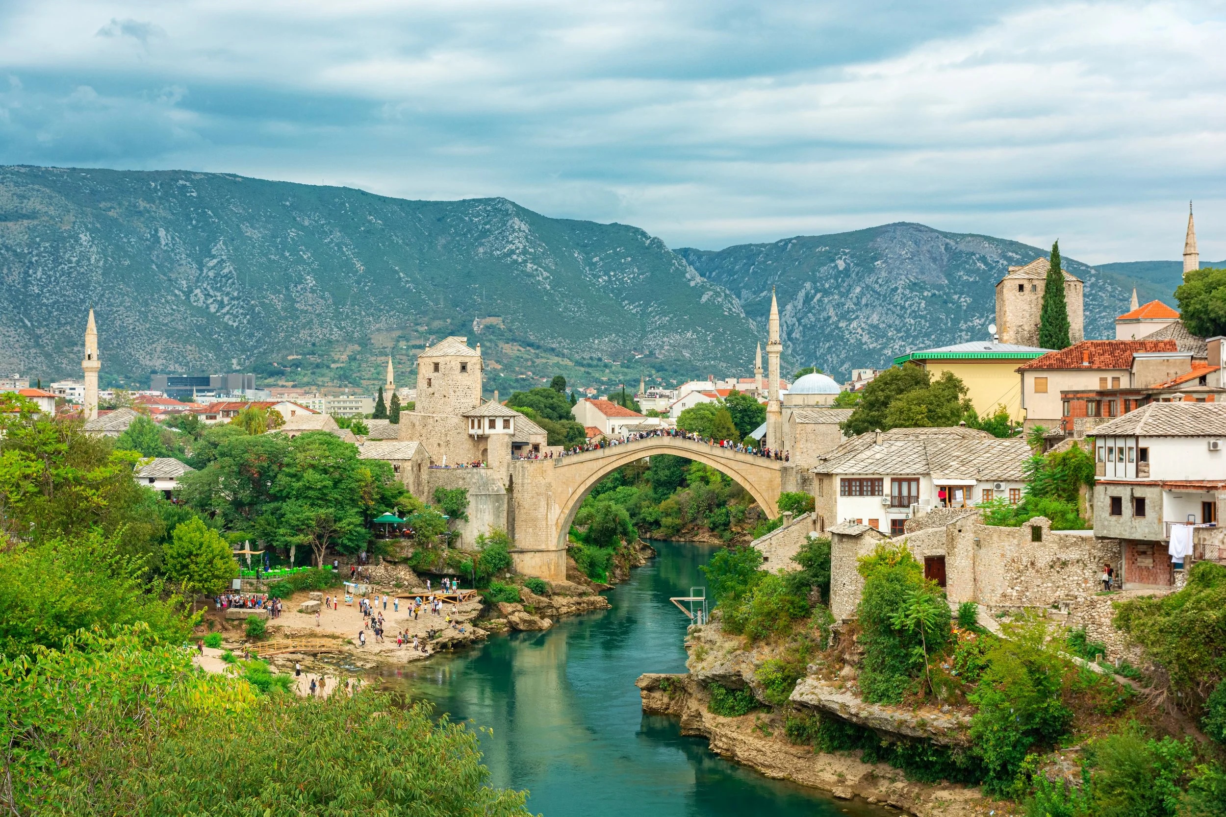 Mostar Old Bridge Bosnia Herzegovina tour Sarajevo Jajce Travnik