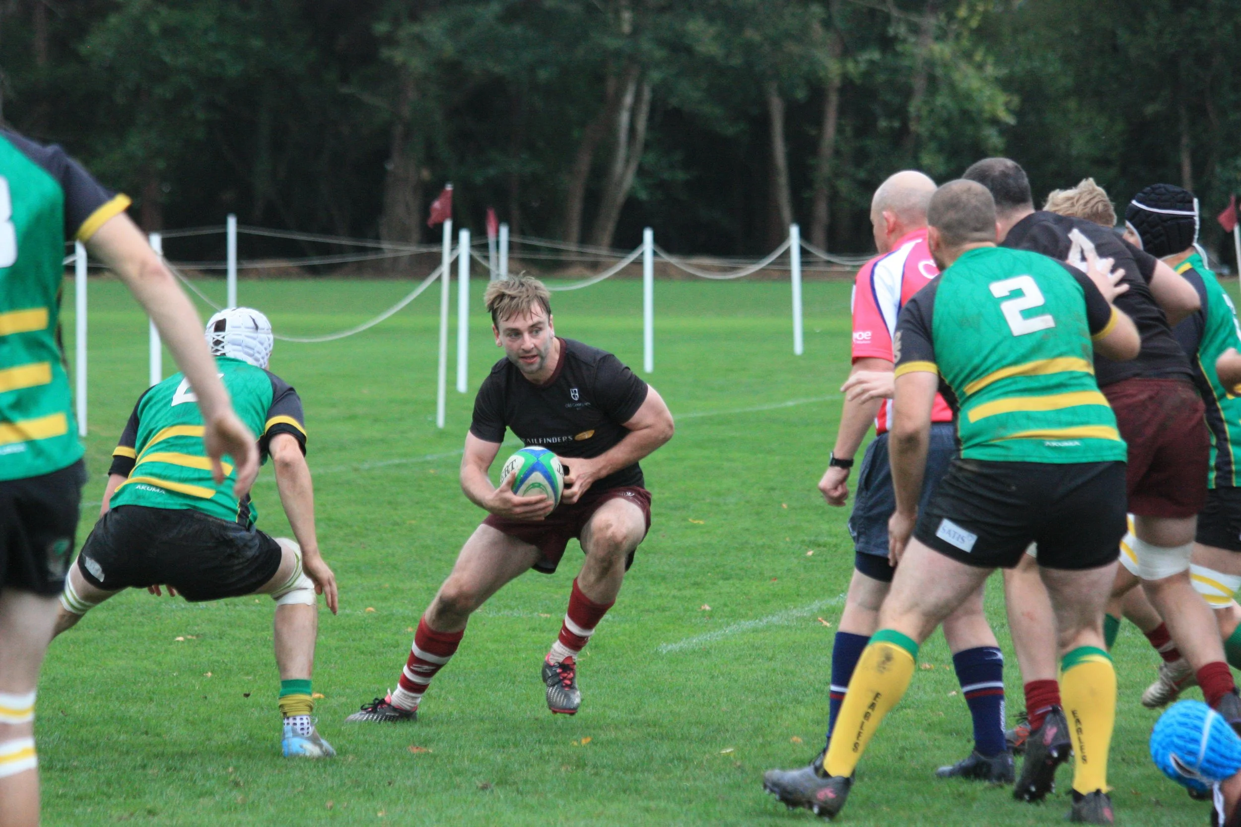 Tom Ellis, one of the social secretaries for OGRFC Weybridge