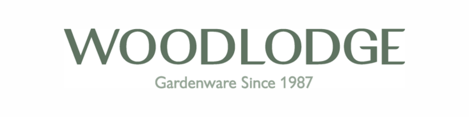 Green Woodlodge logo on white background