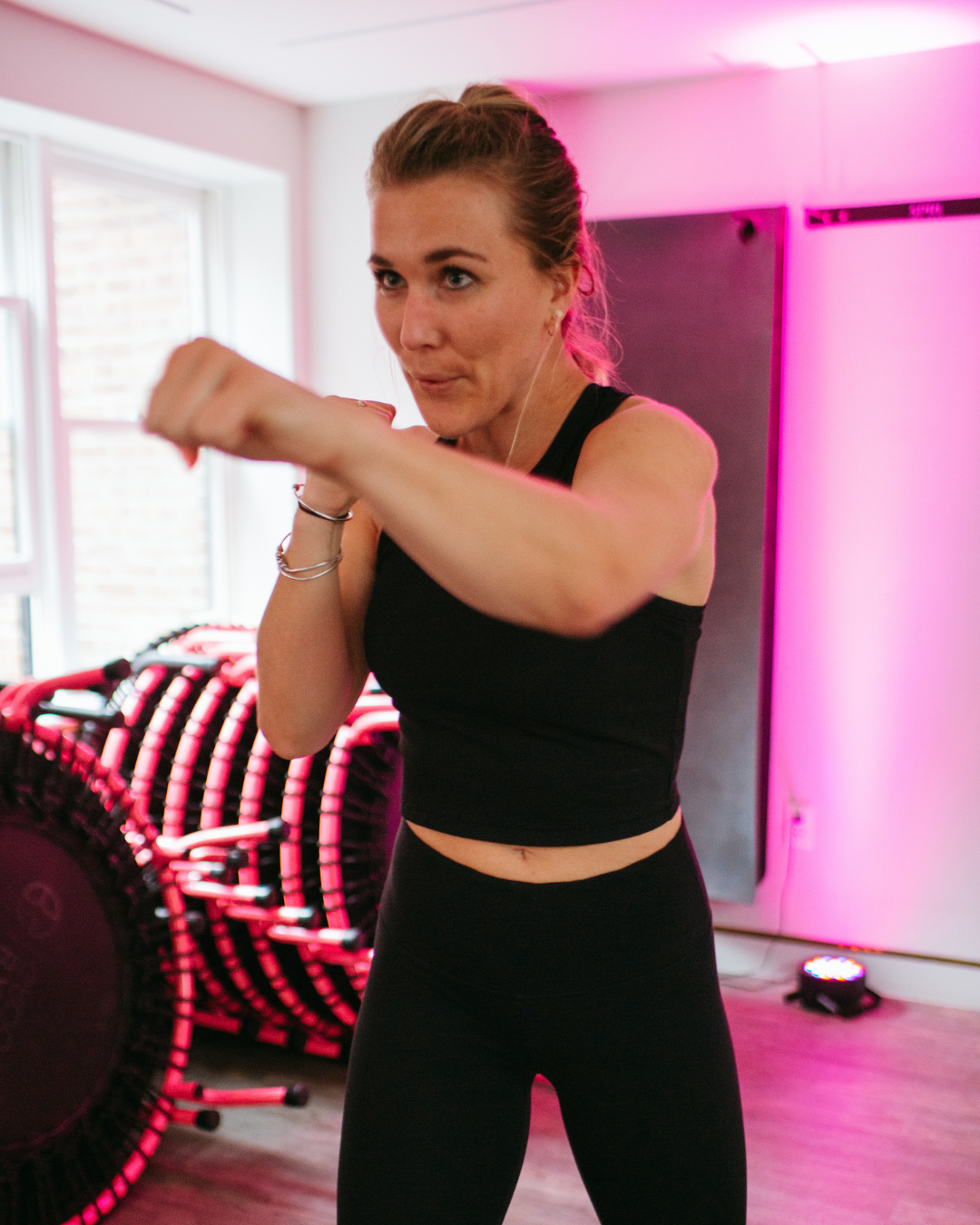 Woman working out