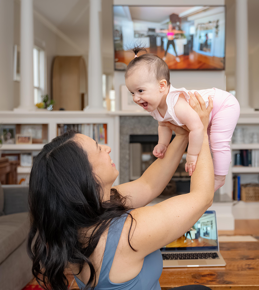 online fitness platform for mothers