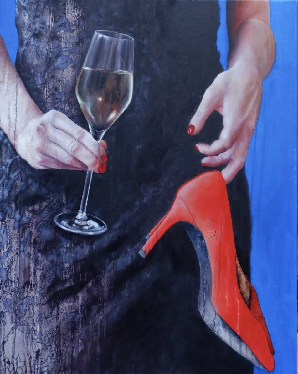 Et si la flèche était empoisonnée ? 92 x 73 cm