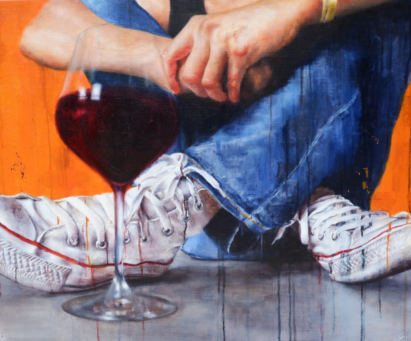 I’d love to change the world, 60 x 73 cm