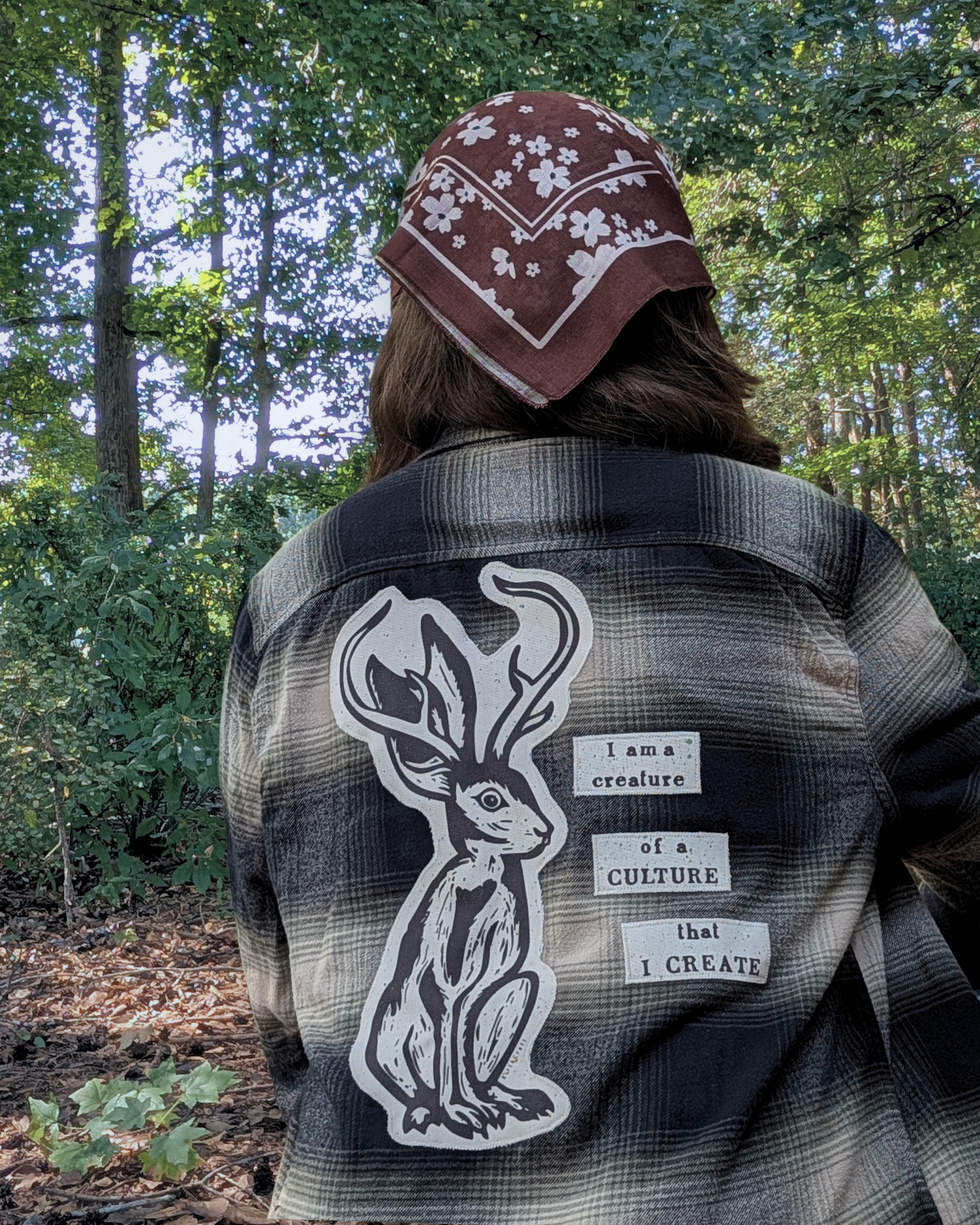 Creature Flannel.
"I am a creature of a culture that I create." -The Front Bottoms