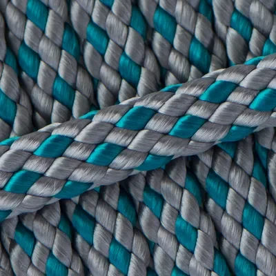 Dotted Charcoal & Aqua