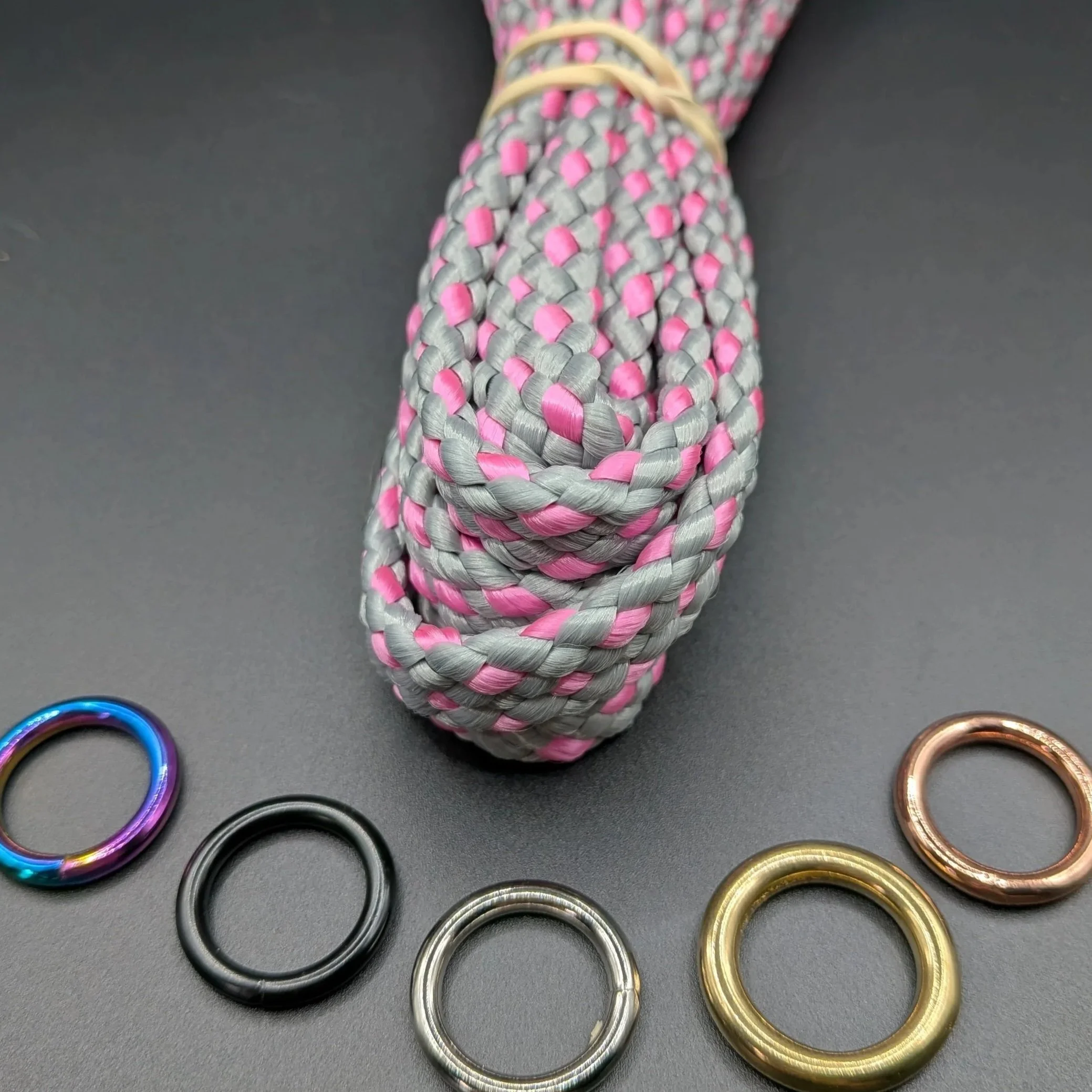 Dotted Cement & Pink