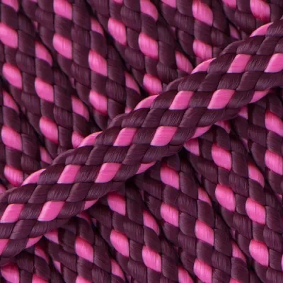 Dotted Aubergine and Pink