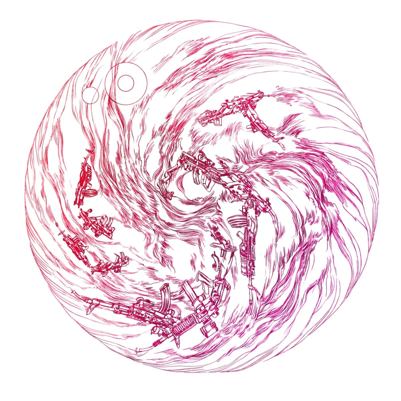 Storm Cherry / pencil on paper