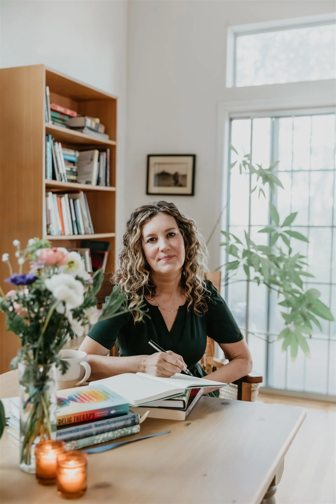 Portrait of Rachael Courtier, attachment therapist and psychotherapist in California