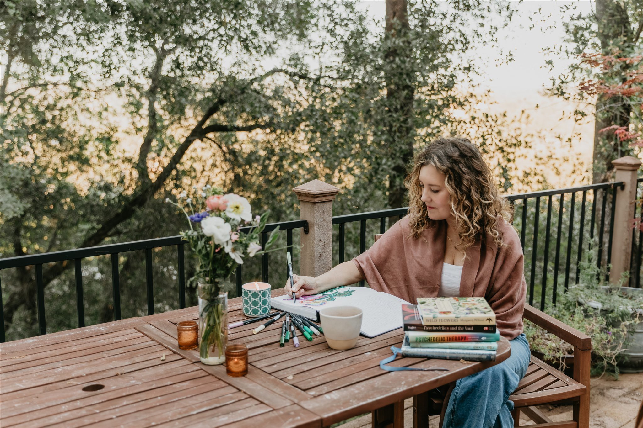Rachael Courtier creative journaling