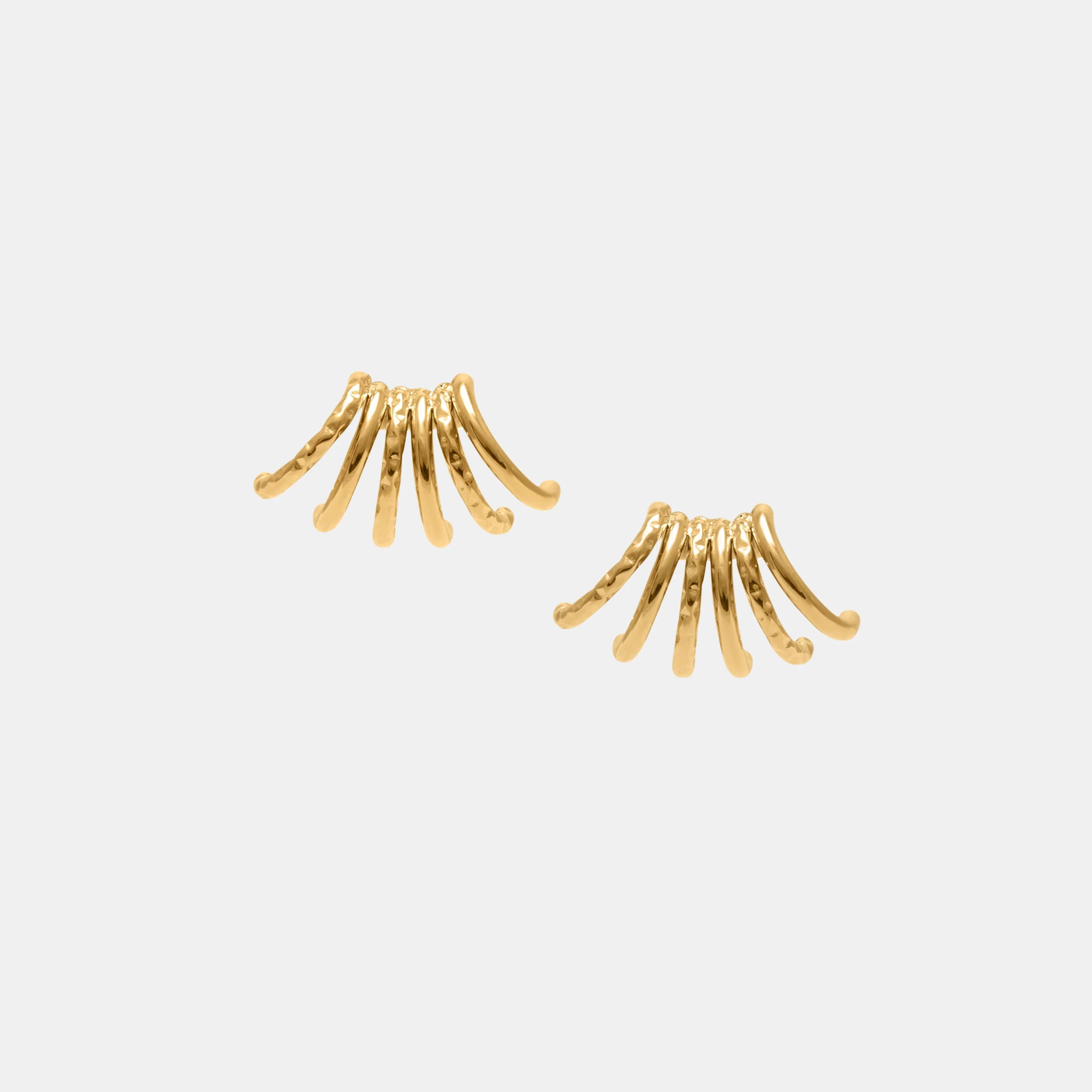 MULTI RING HOOP EARRINGS