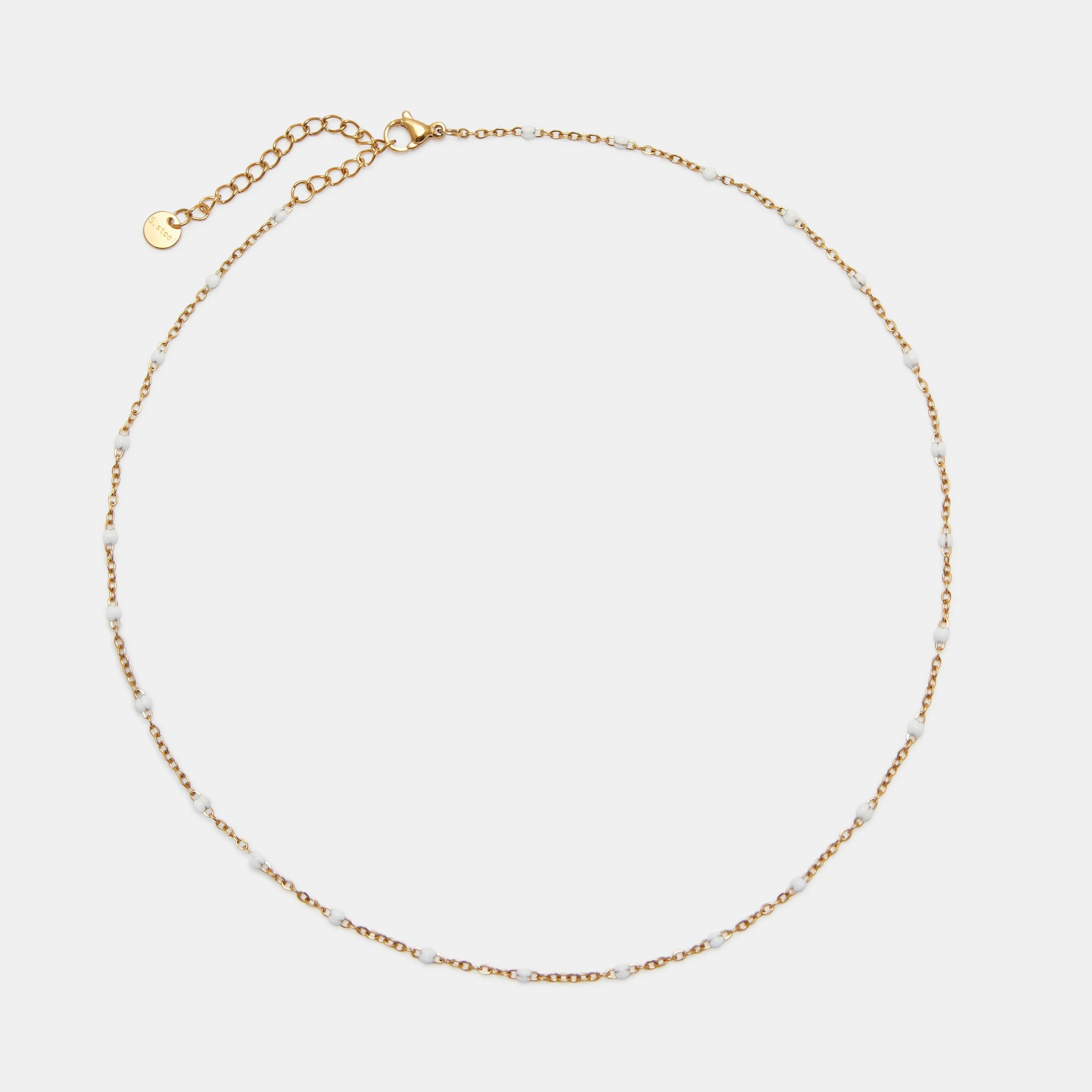 STATION CHAIN SHORT NECKLACE