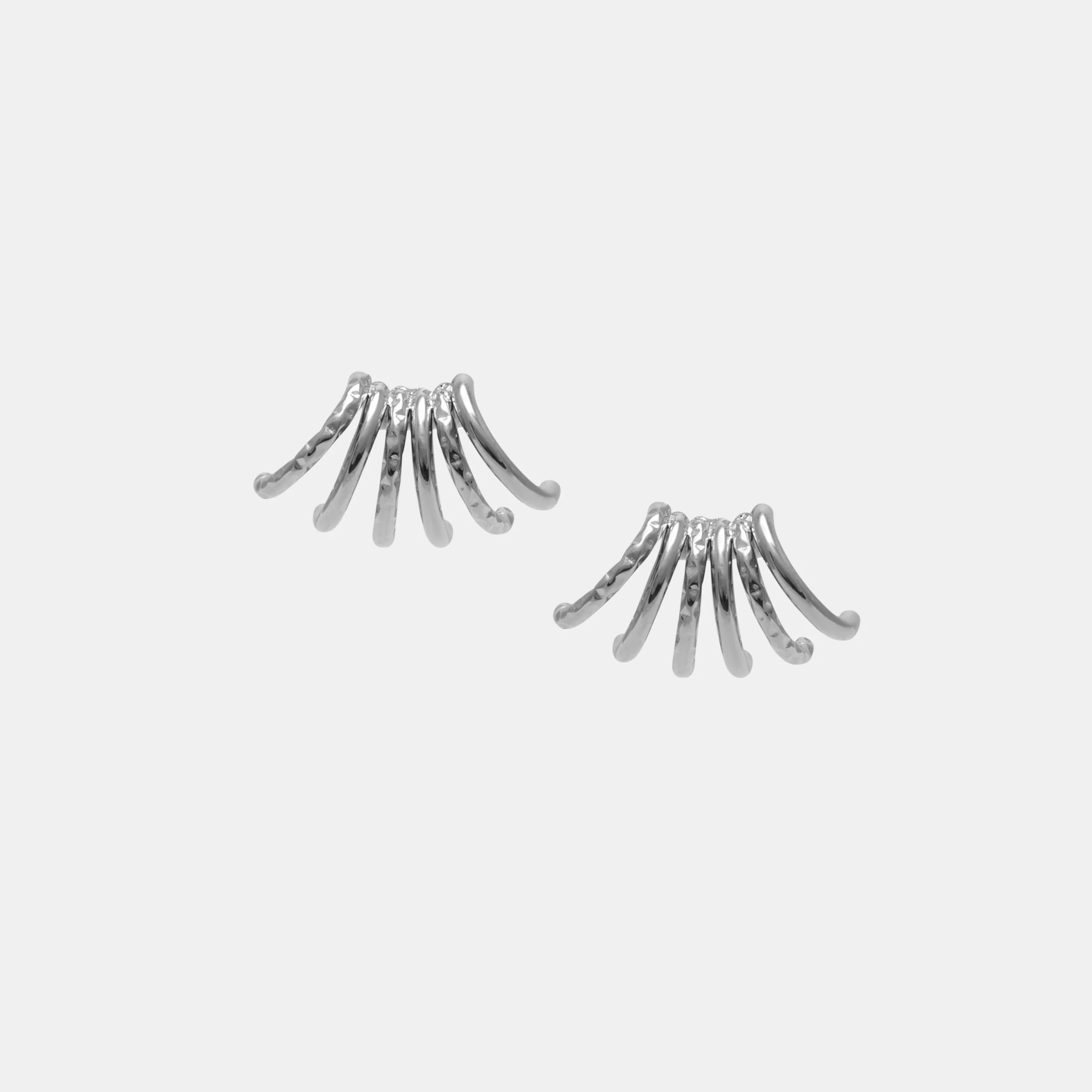 MULTI RING HOOP EARRINGS