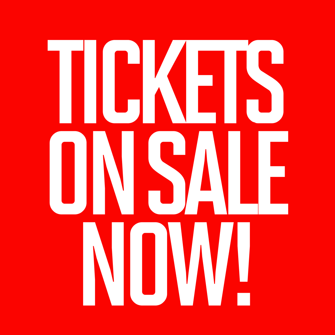 Tickets &amp; VIP Tables On Sale NOw