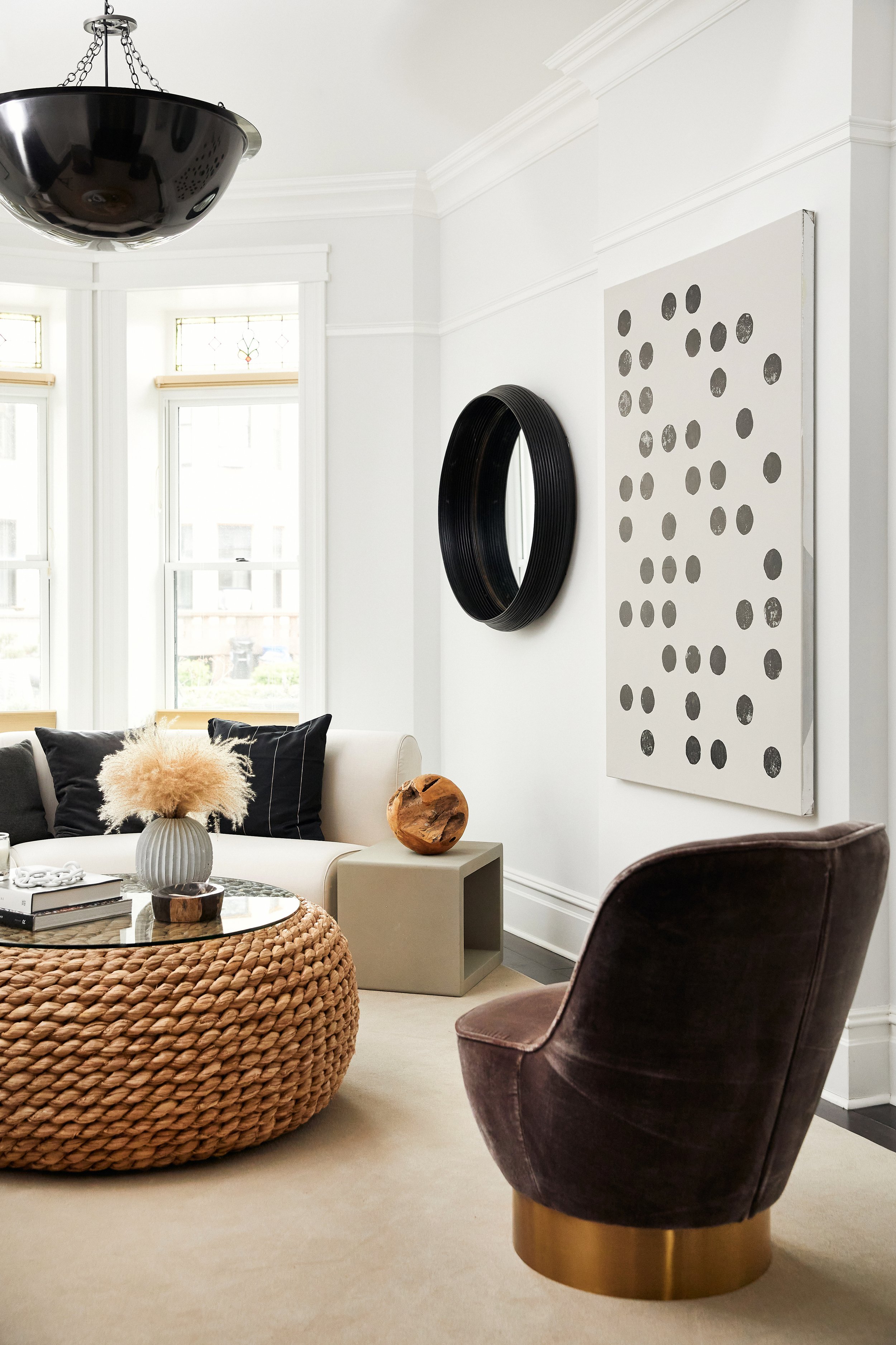 Light + Air staging services for a home located at 180 Sterling Street in Prospect Lefferts Gardens in Brooklyn, New York.