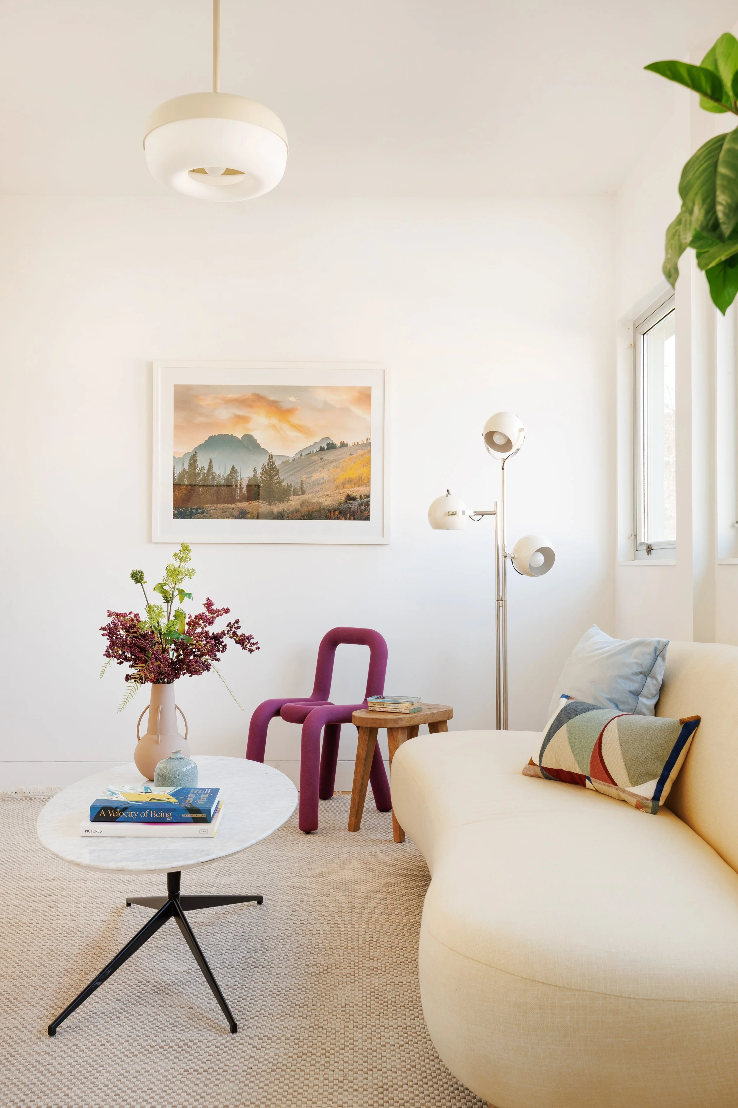 Light + Air staging services for a home located at 361 Manhattan Avenue in Williamsburg, Brooklyn, New York.