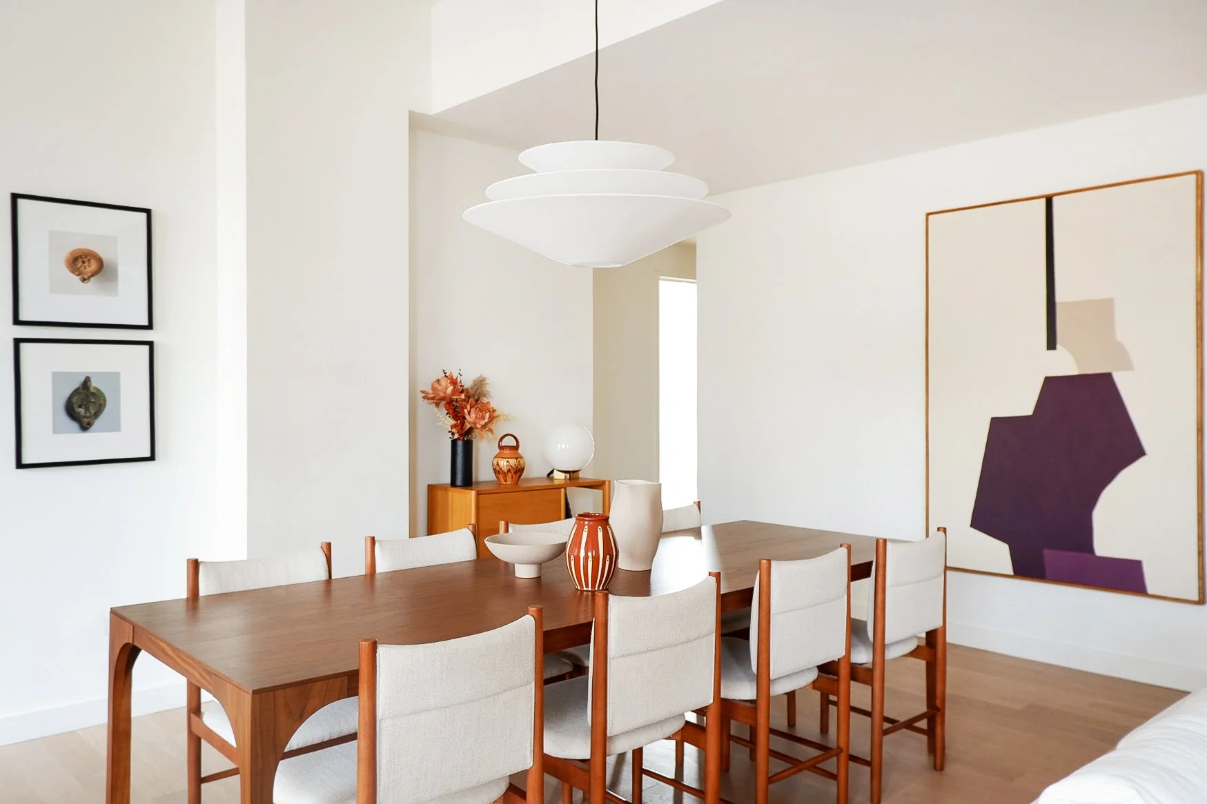 Light + Air real estate staging services for a design project located at 212 West 93rd Street on the Upper West Side in New York City.