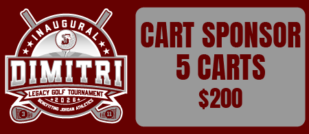 Golf Cart Sponsor - 5 Carts