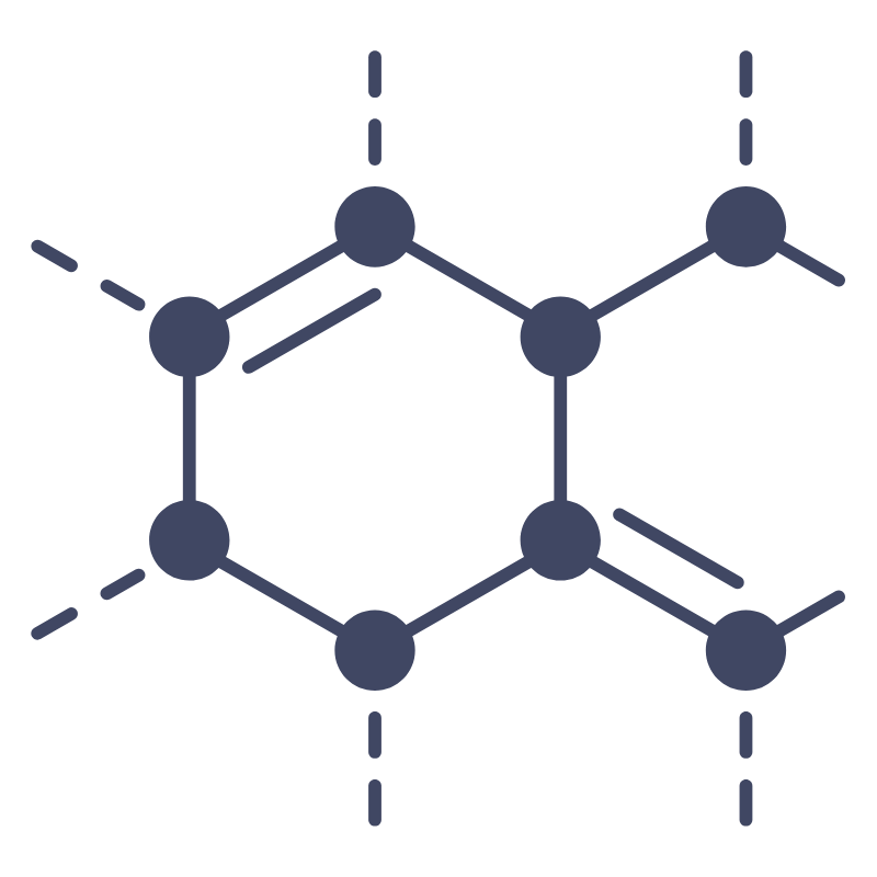 an icon of a hormone molecule