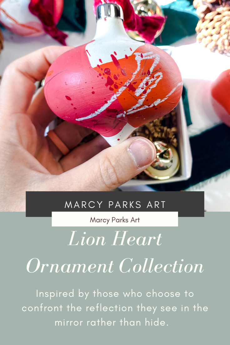 Lion Heart Ornaments