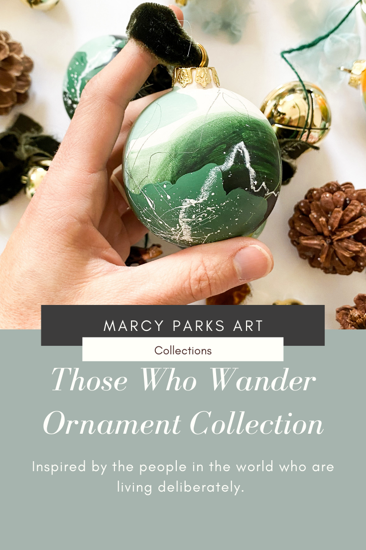"Those Who Wander" Ornament Collection