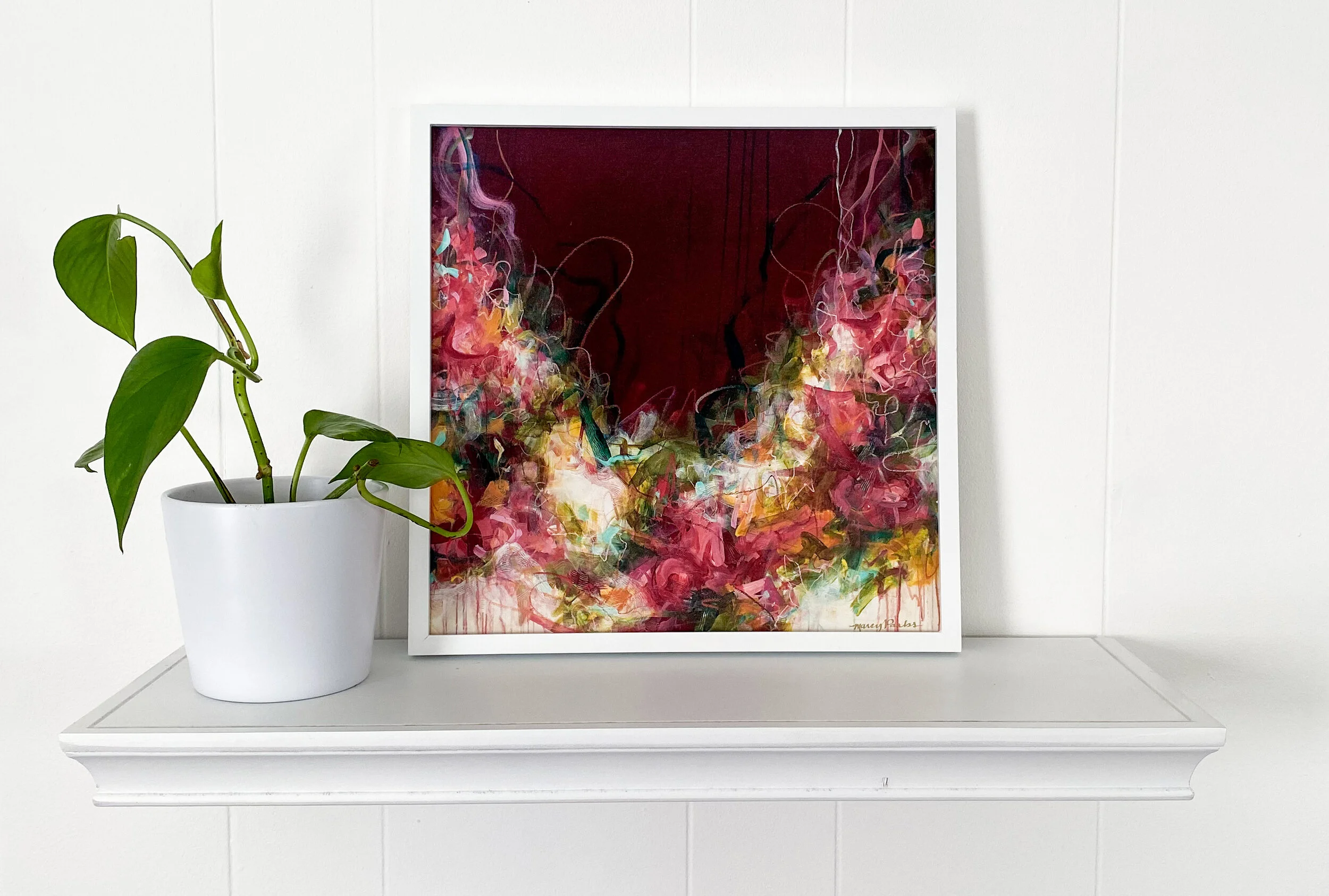 My Rage is Like a Flower Garden Print