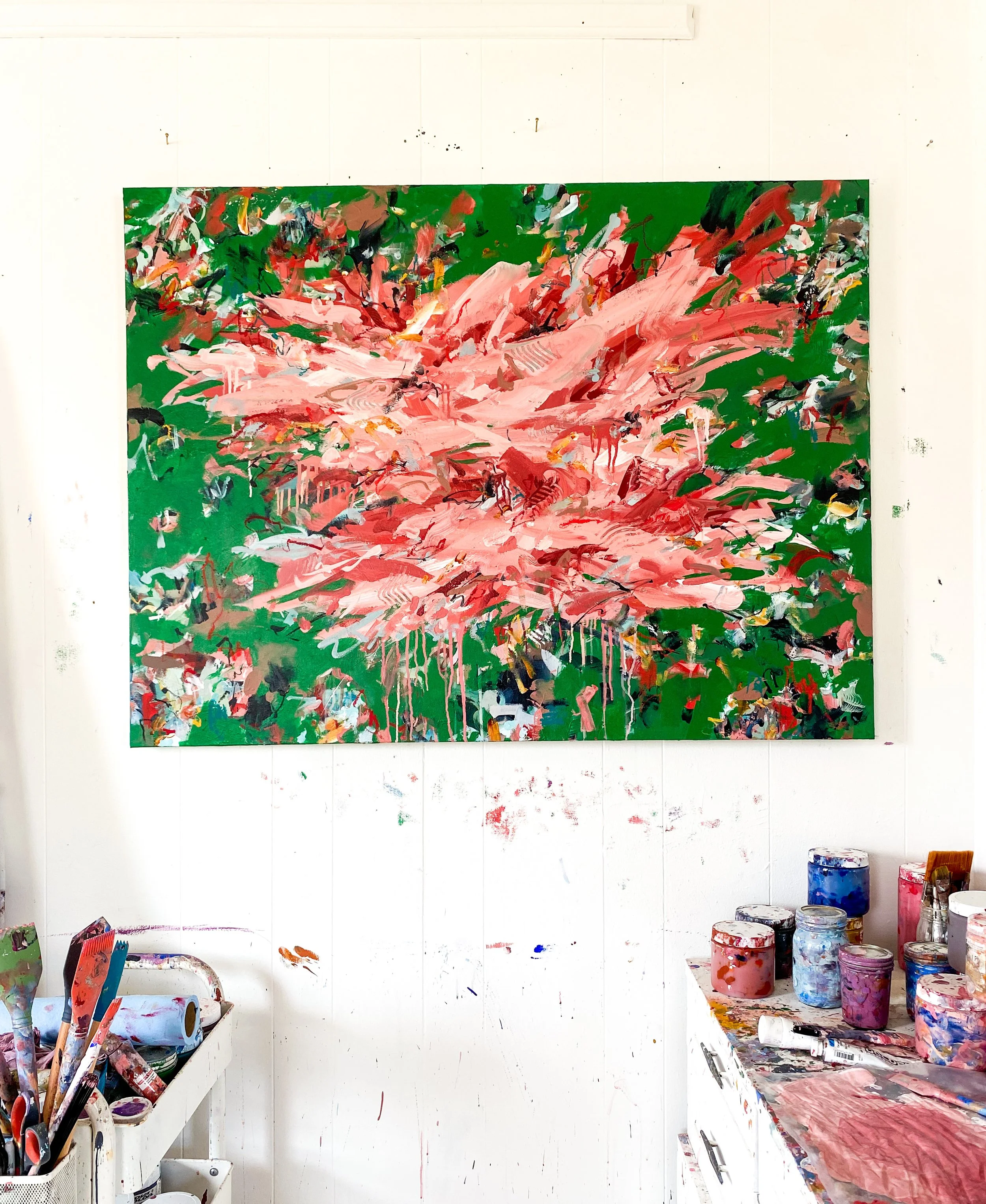 "Lilith's Garden", 36”x48”, Original Abstract Painting