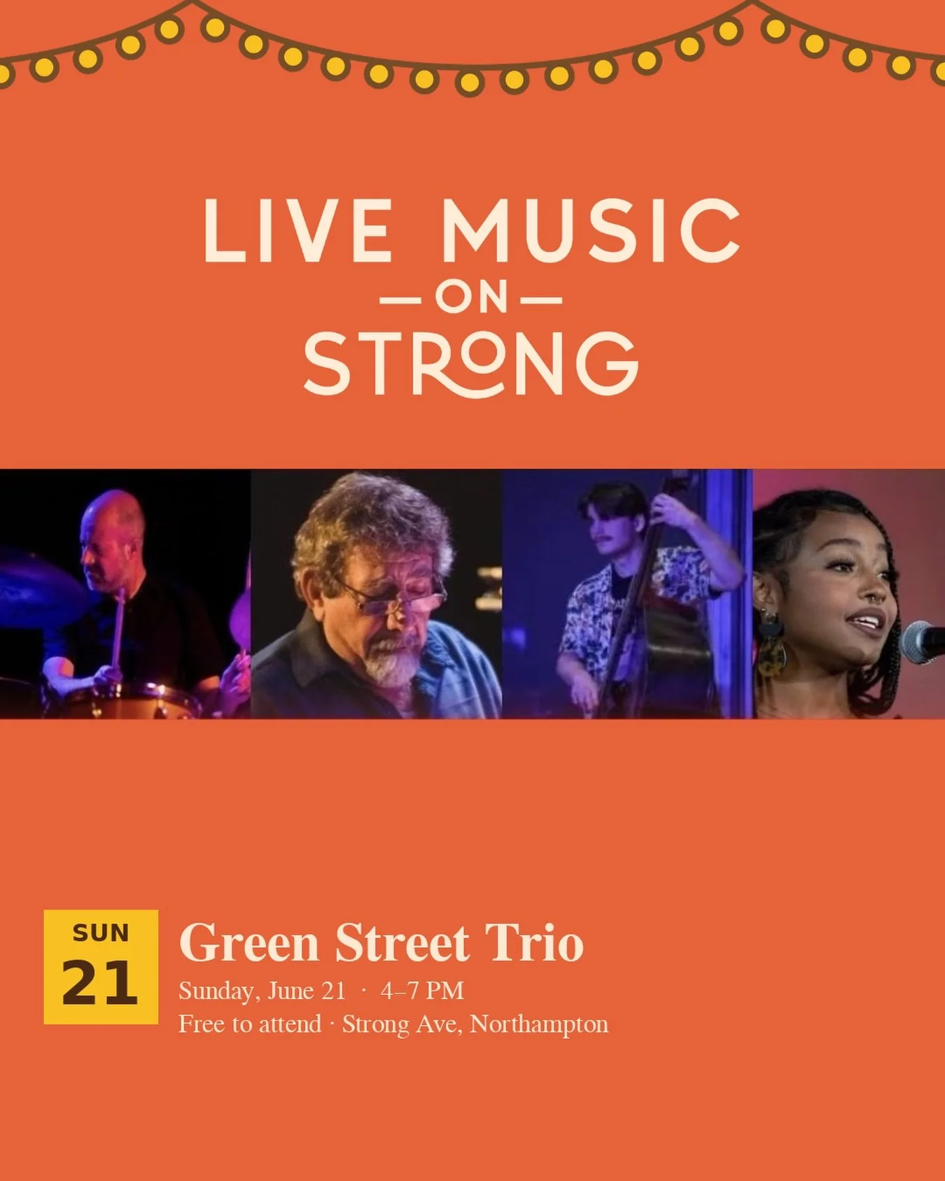 Green Street Trio is back Sunday 6/21 4-7pm!! 🎶
They&rsquo;ve been a Valley staple since 2010.. jazz standards, American Songbook, Blues, Latin, and more. Plus a featured guest soloist!!