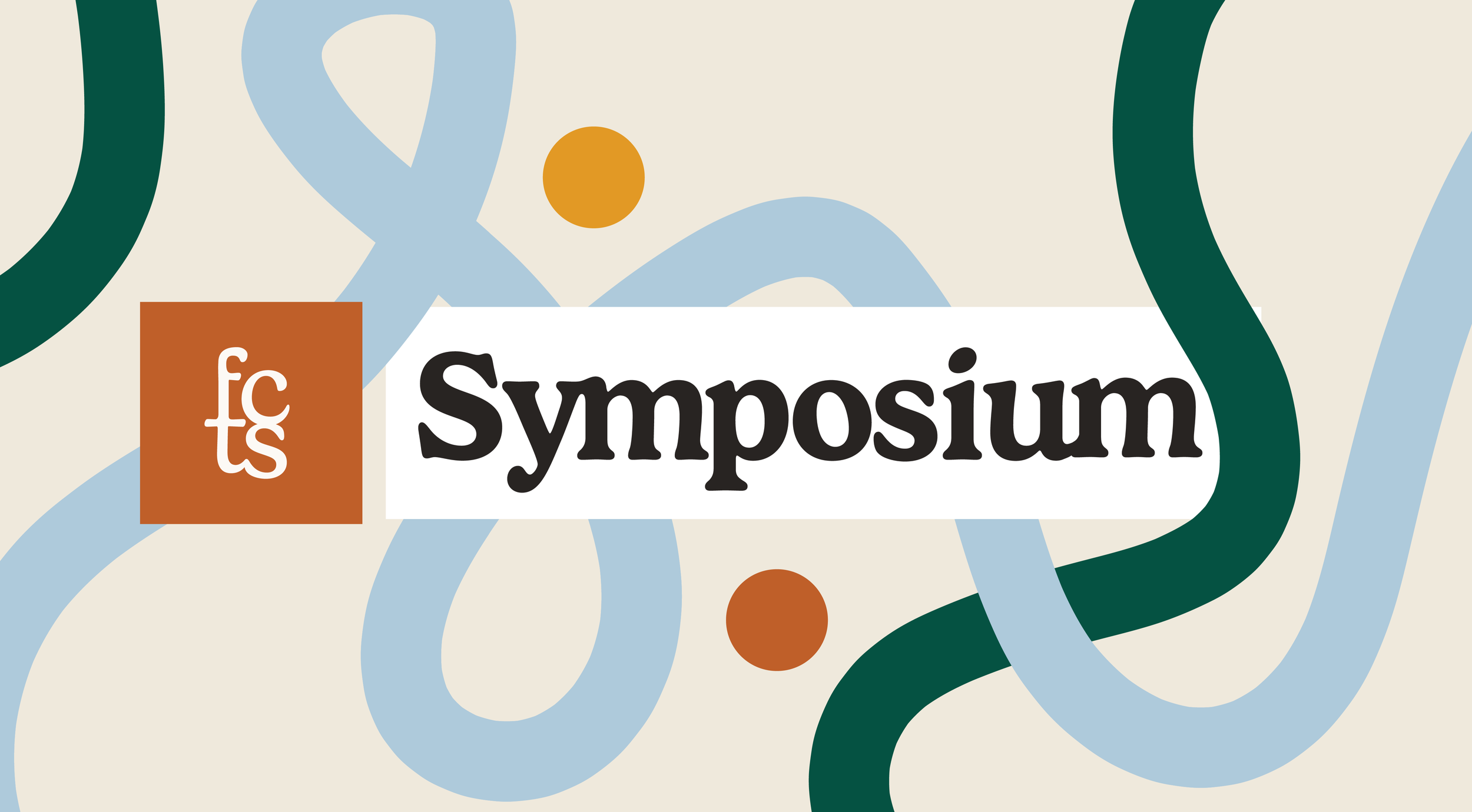 Decorative image with FCTS Symposium title