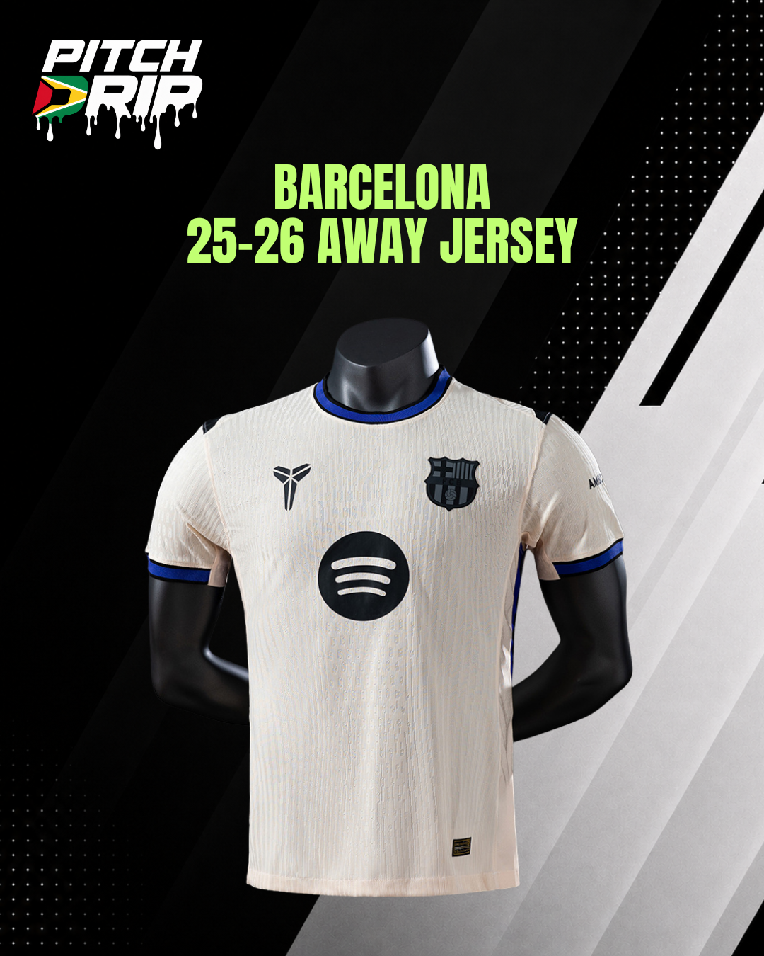 Barcelona 2025-2026 Away Player Jersey