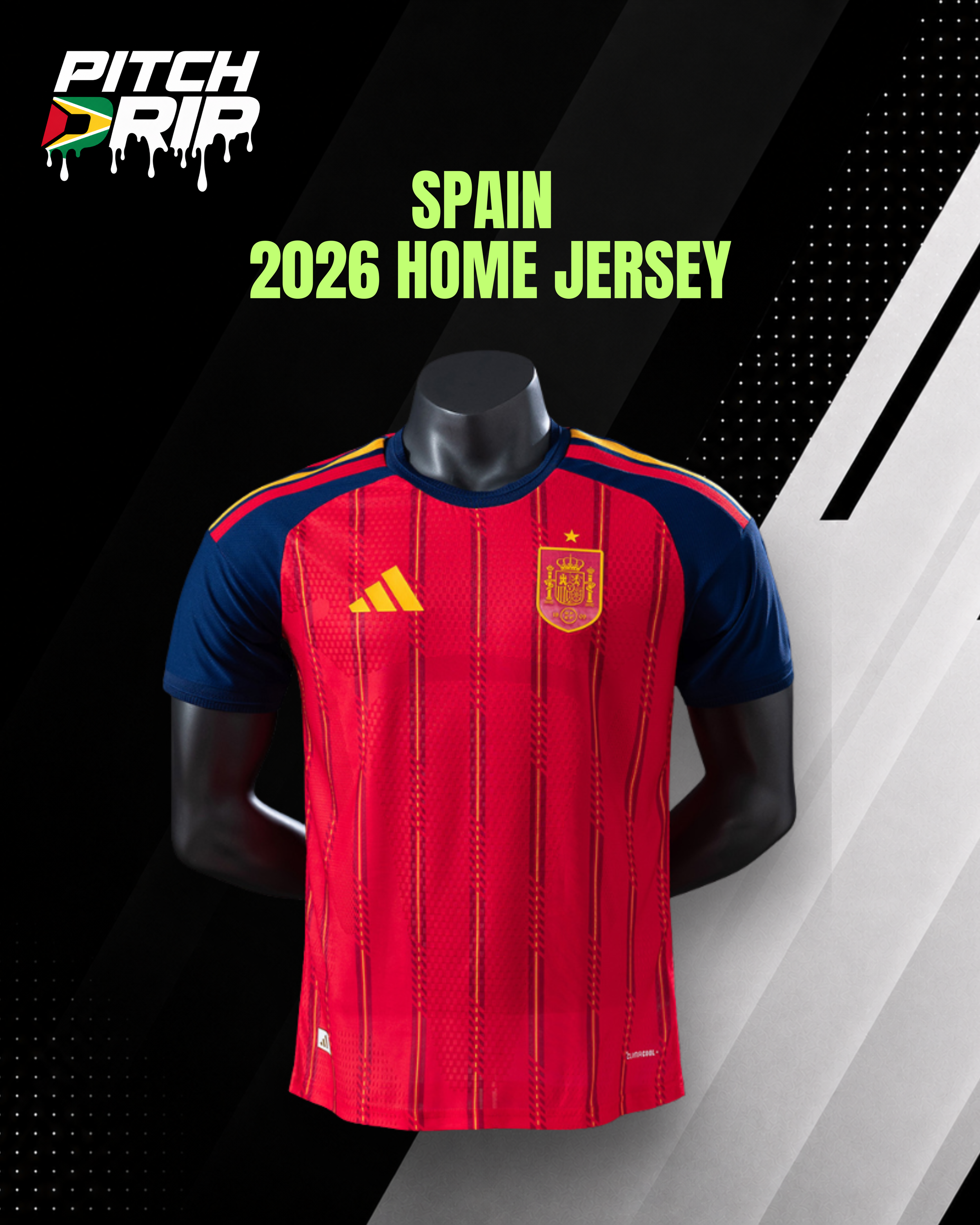 Spain 2026 Home Jersey - Men's