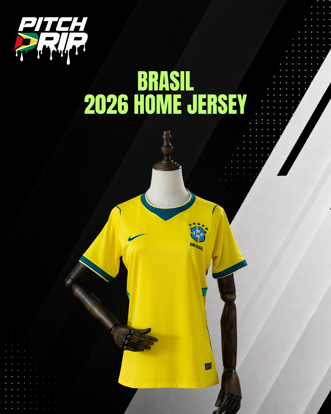 Brasil 2026 Home Jersey - Female's
