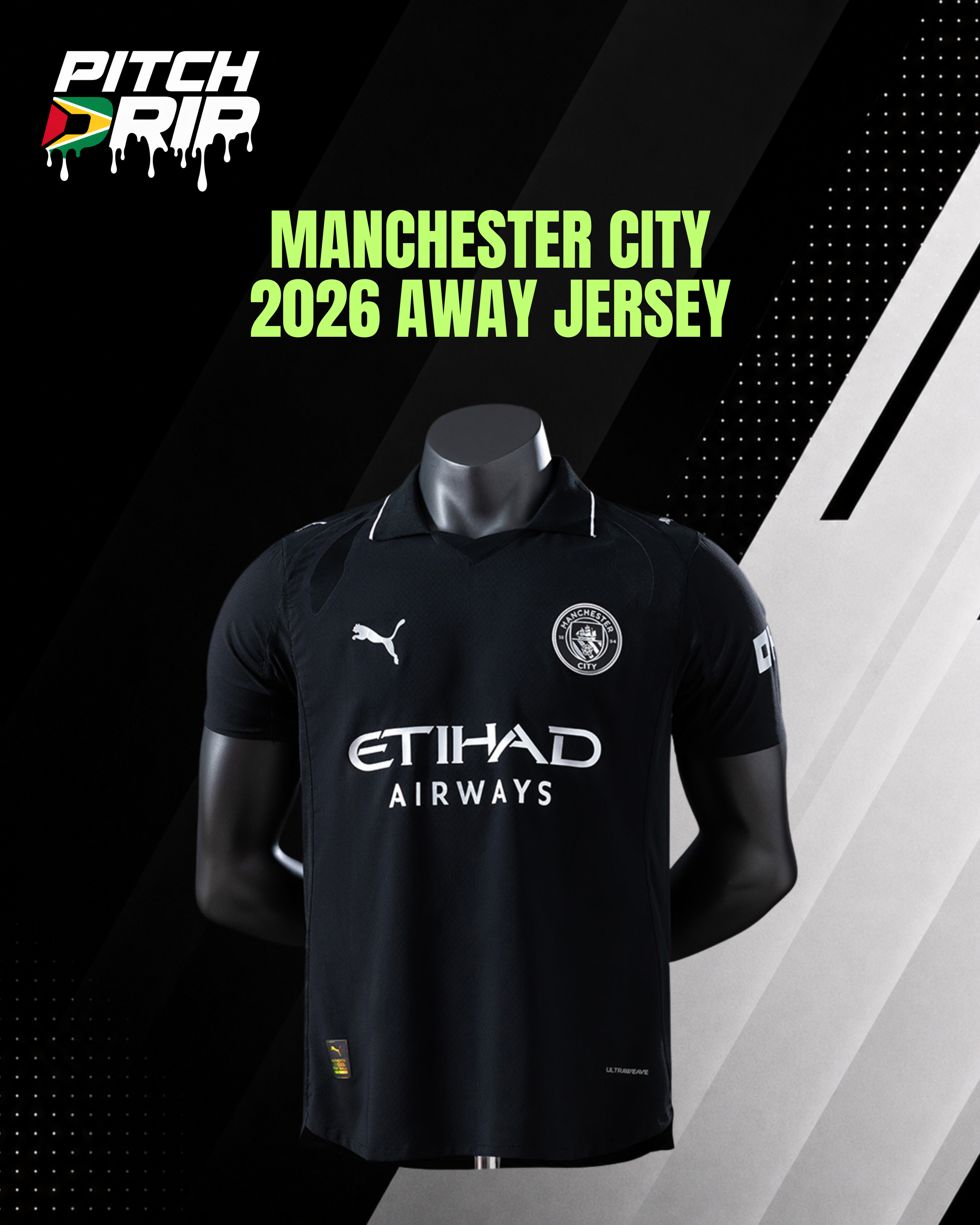 Manchester City 2025-2026 Away Jersey