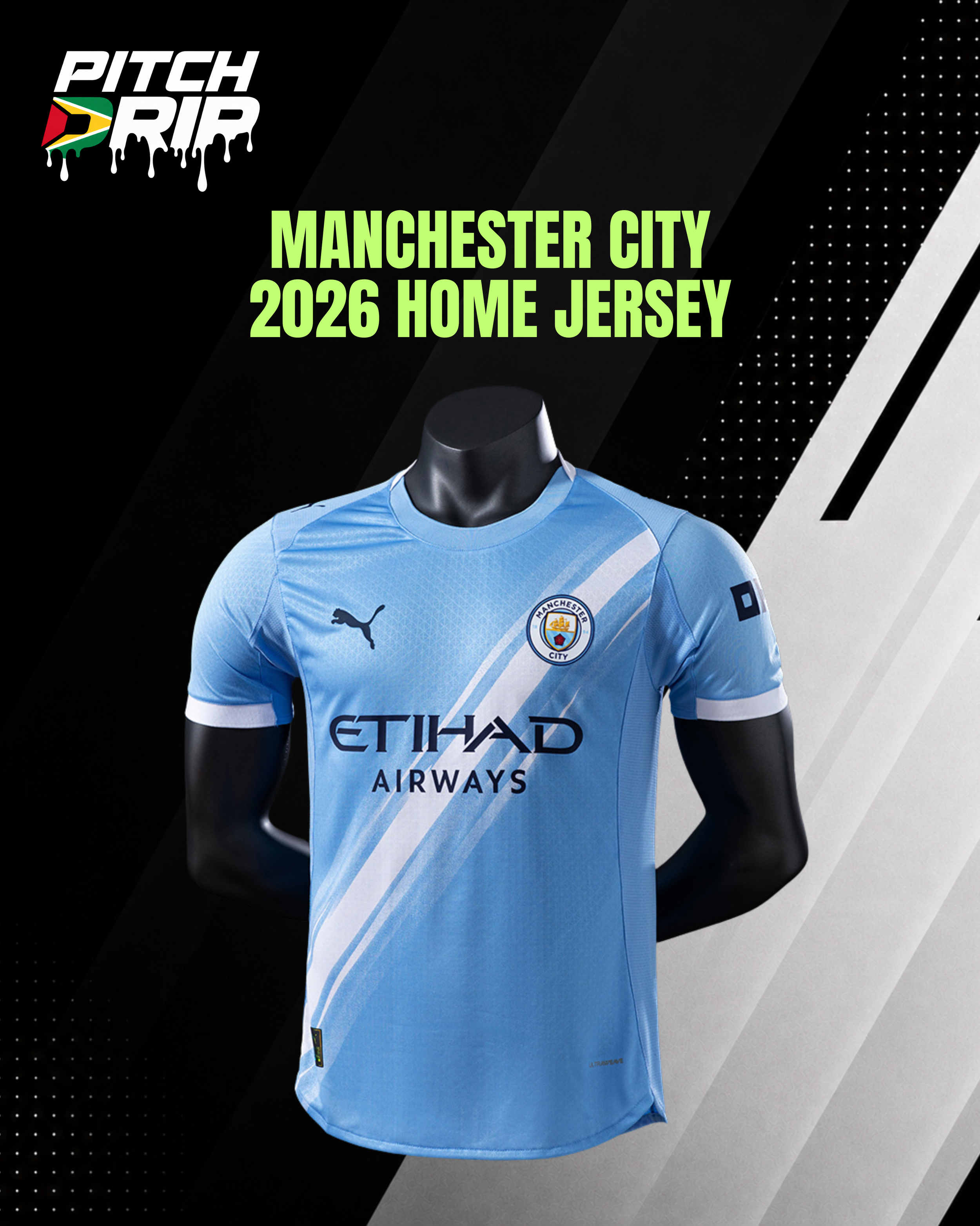 Manchester City 25-26 Home Player Jersey